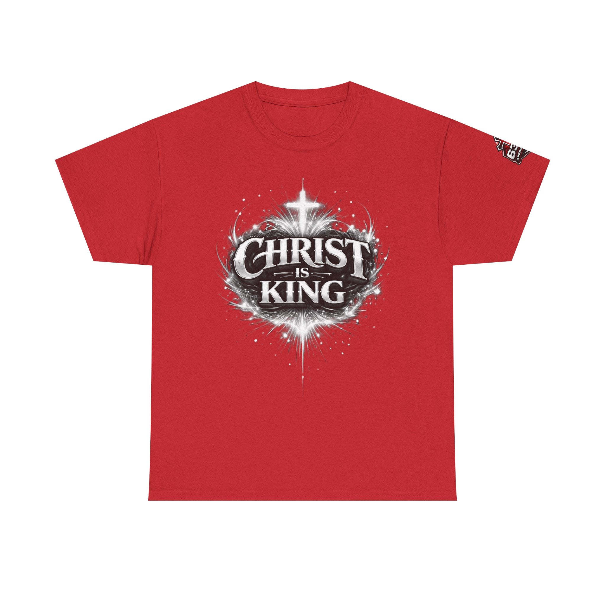 "Christ Is King" Christian T-Shirt — Faith-Based Bible Verse Tee