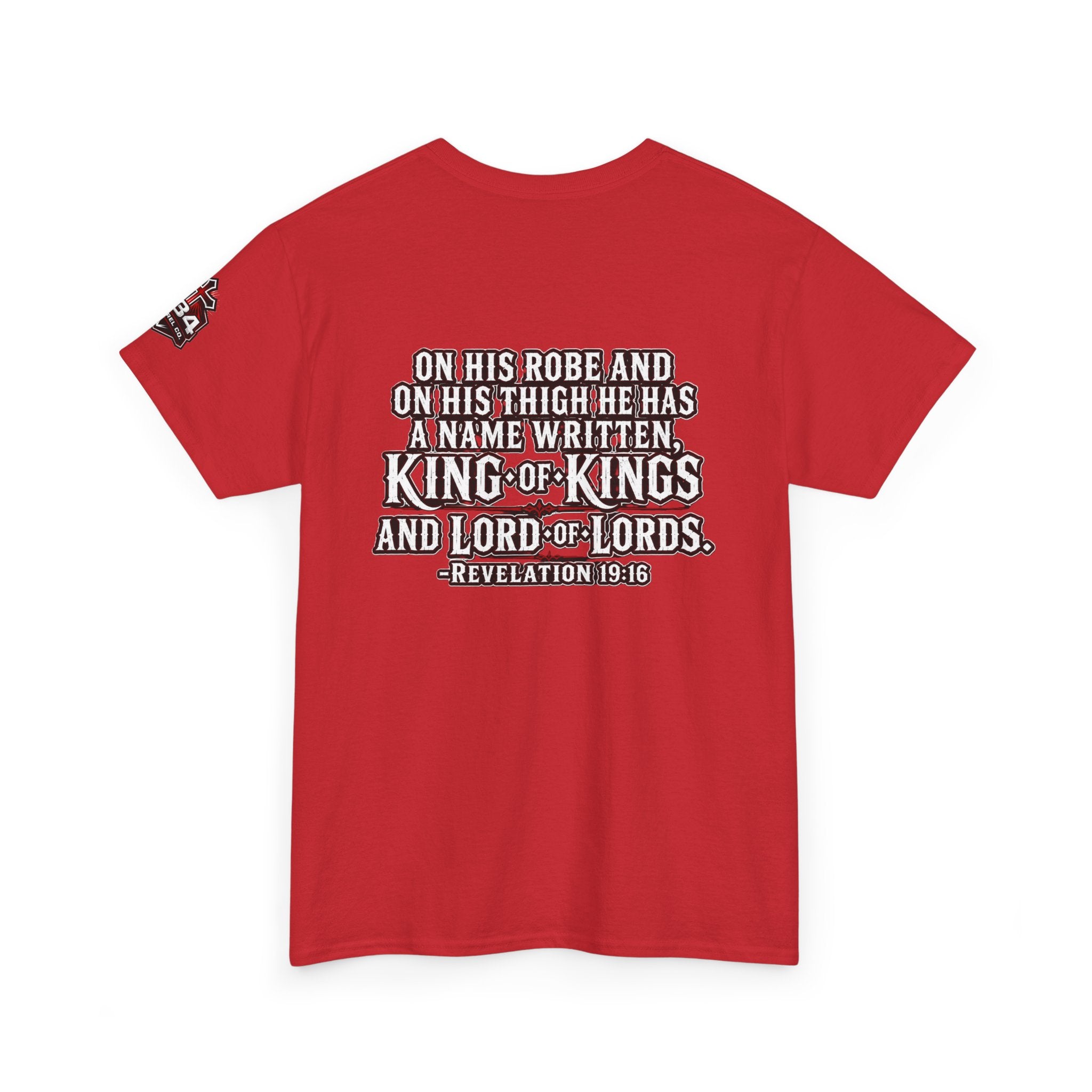 "Christ Is King" Christian T-Shirt — Faith-Based Bible Verse Tee