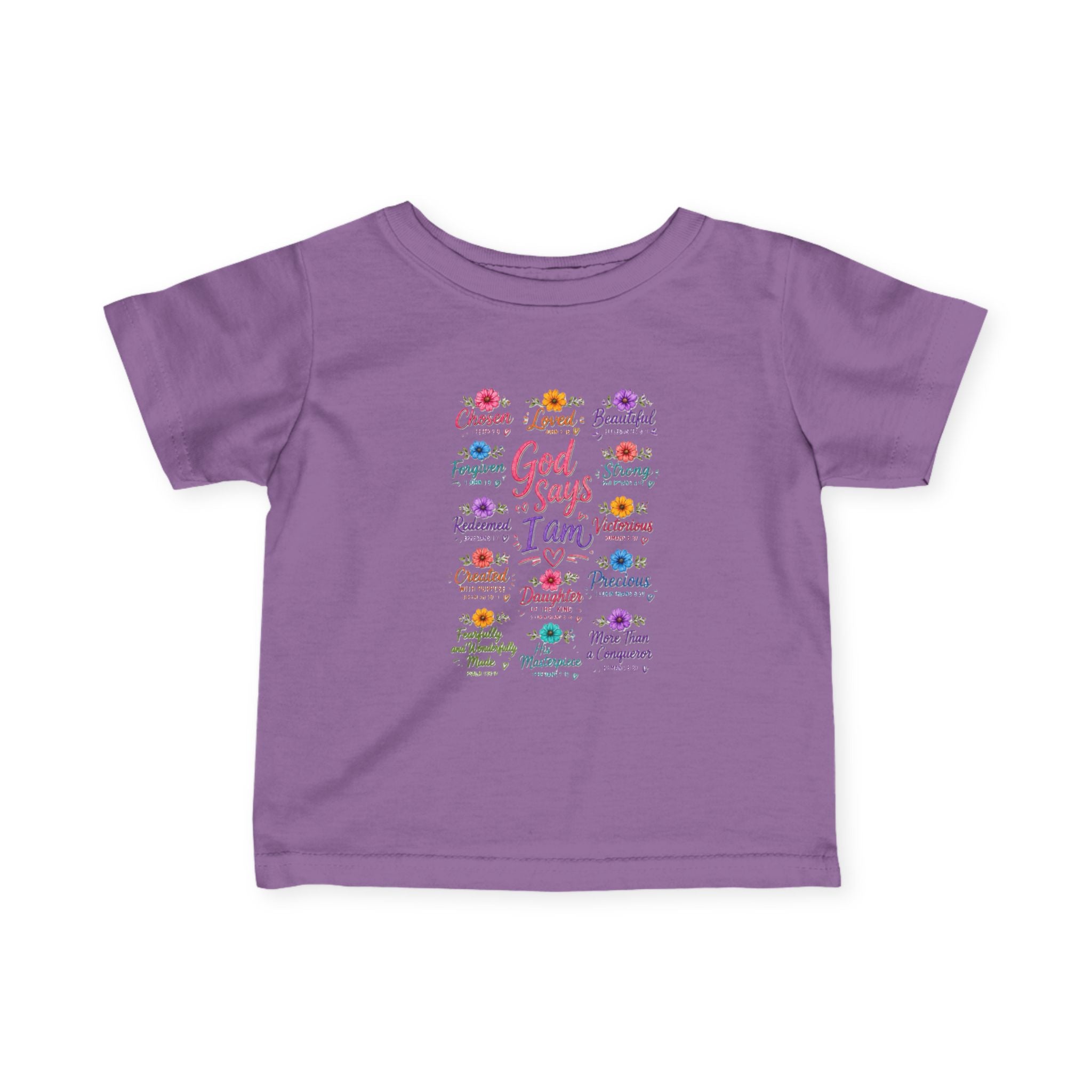 "God Says I Am", Infant & Toddler T Shirt
