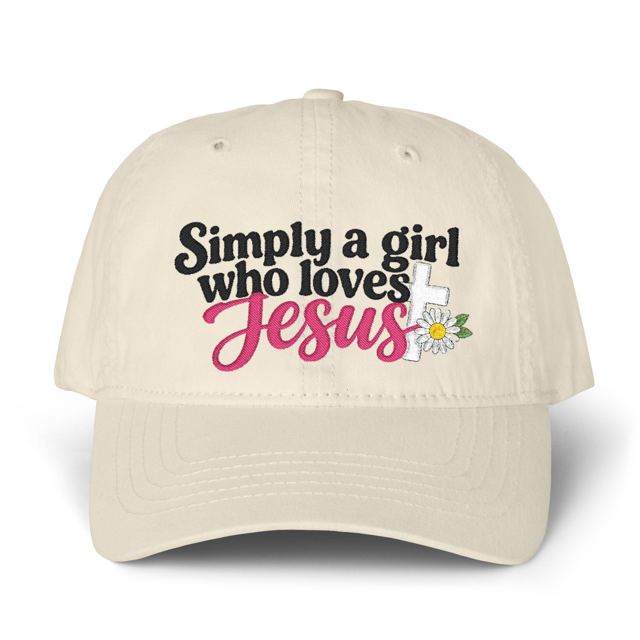 Simply a Girl Who Loves Jesus – Cassie Infinity Cap