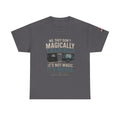 Church Media, Not Magic! Tee — Cheeky Church Media Leader Graphic T-Shirt