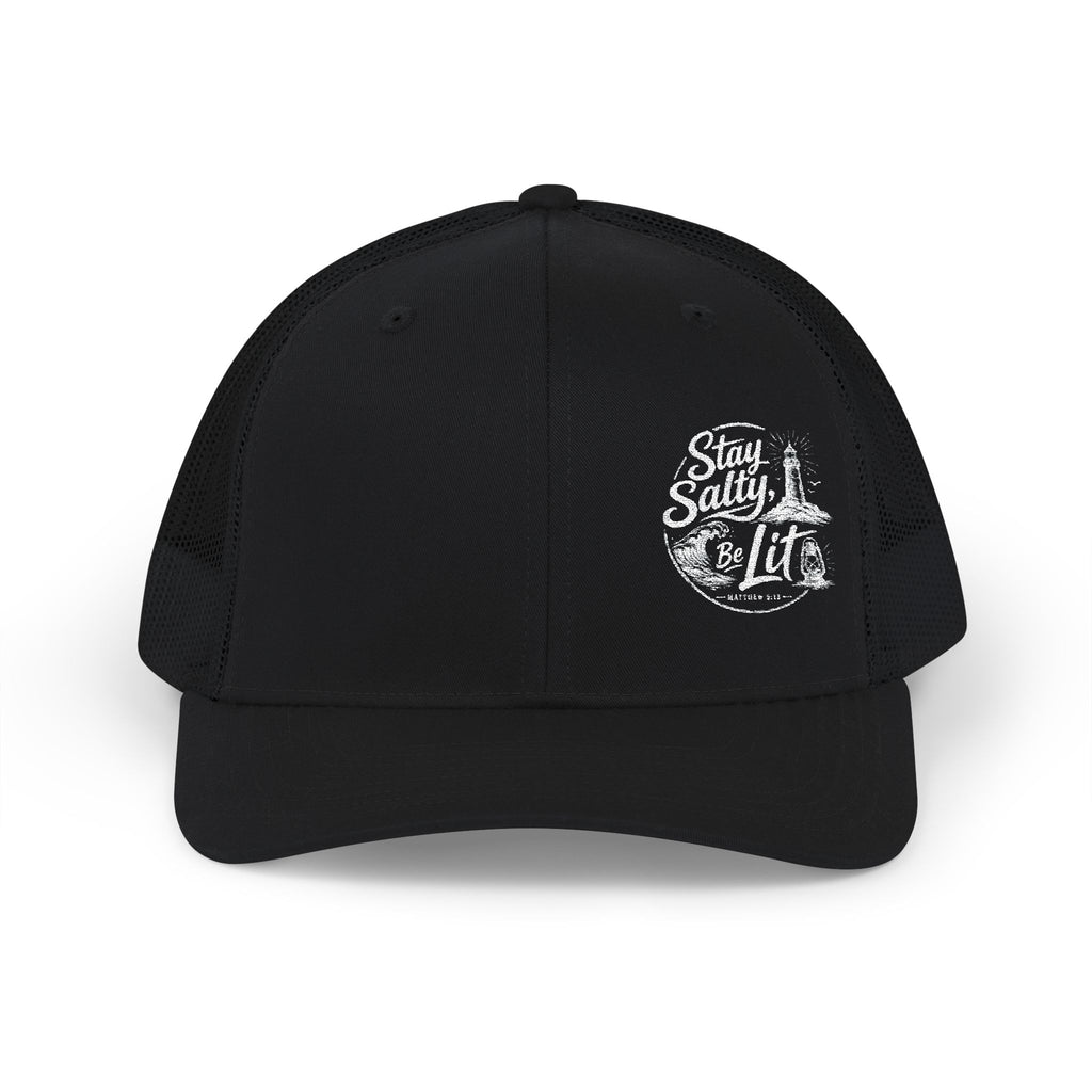 Matthew 5:13-16 "Stay Salty, Be Lit" Snapback Cap