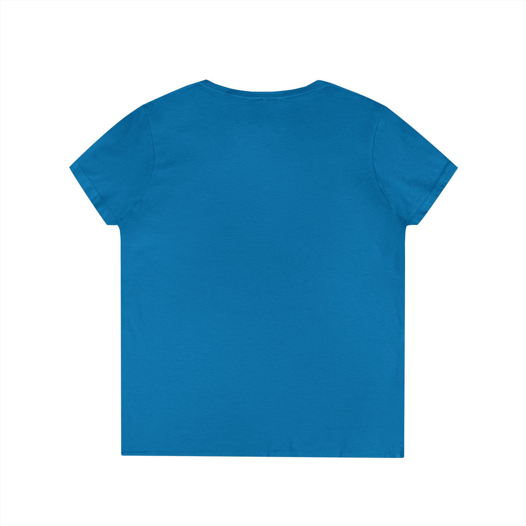 Be Still and Know Floral V-Neck T-Shirt