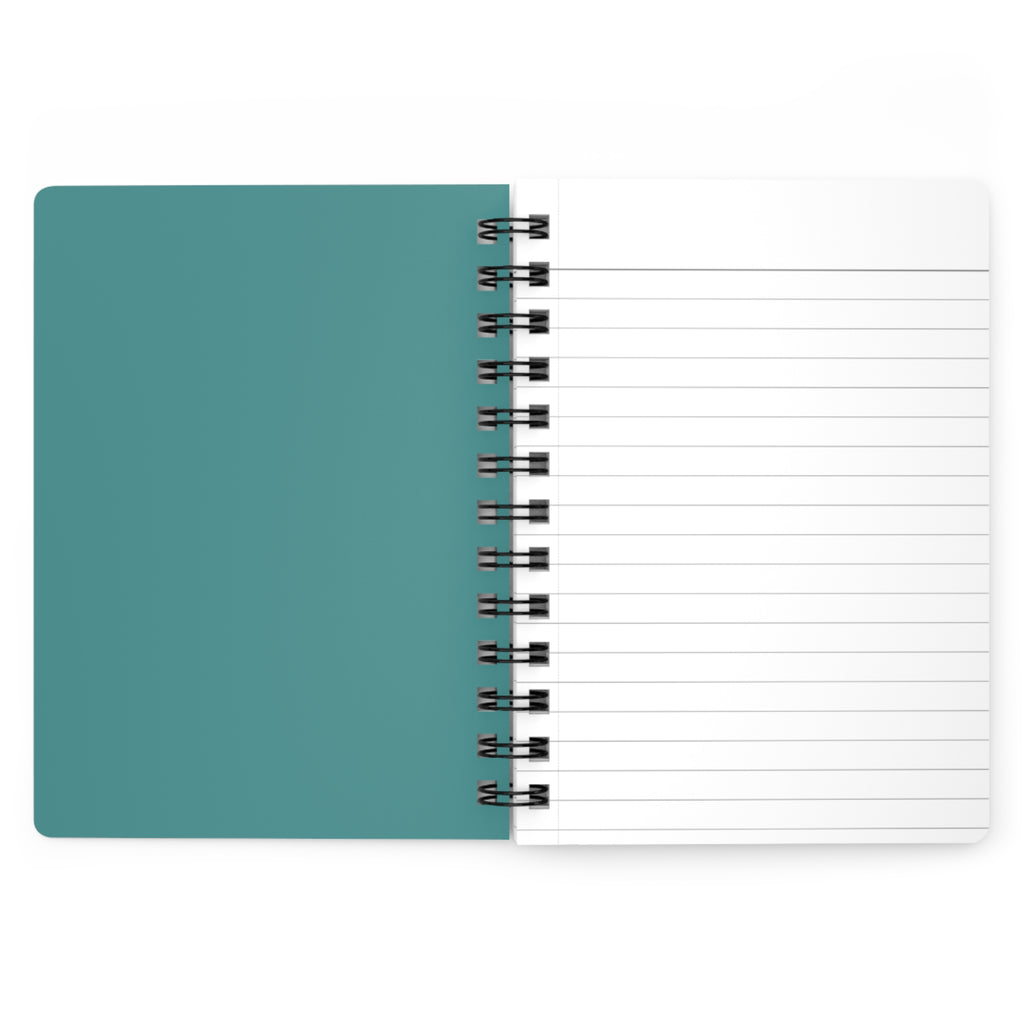 Be Still and Know Spiral Journal — Psalm 46:10 Floral faith notebook
