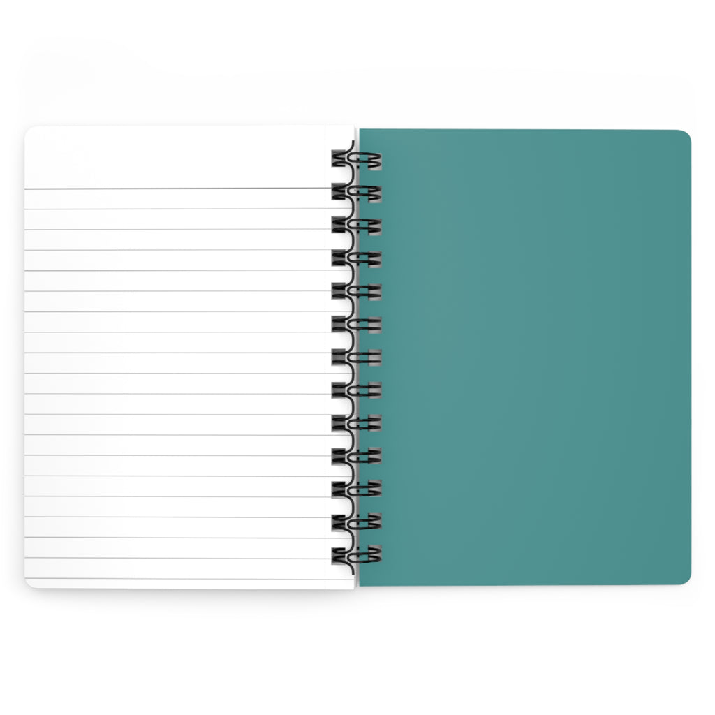 Be Still and Know Spiral Journal — Psalm 46:10 Floral faith notebook