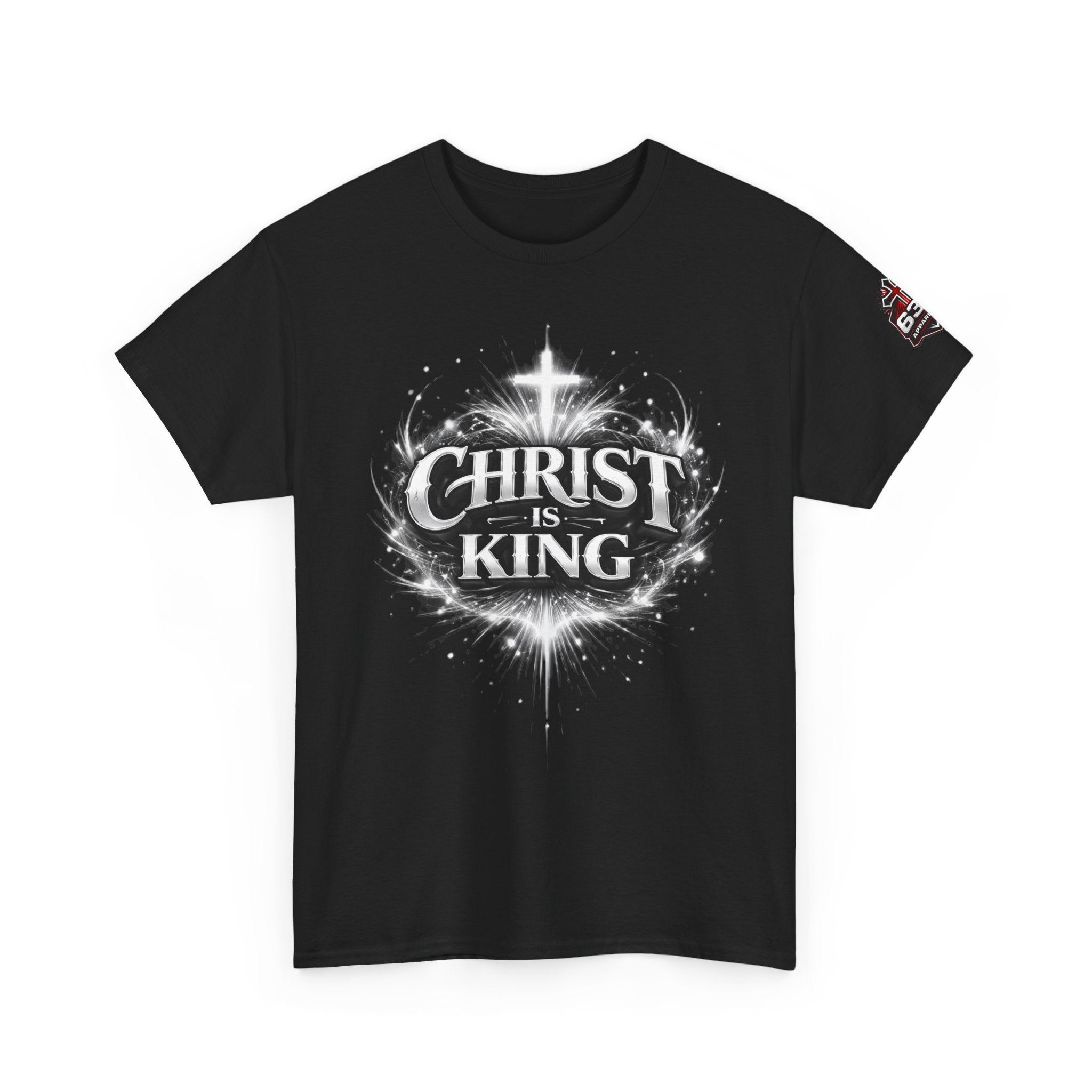 "Christ Is King" Christian T-Shirt — Faith-Based Bible Verse Tee