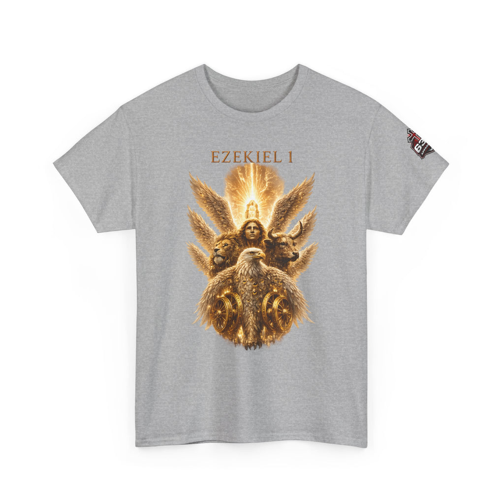 Ezekiel 1 Angel Tee — Bold Biblical Vision Graphic T-Shirt