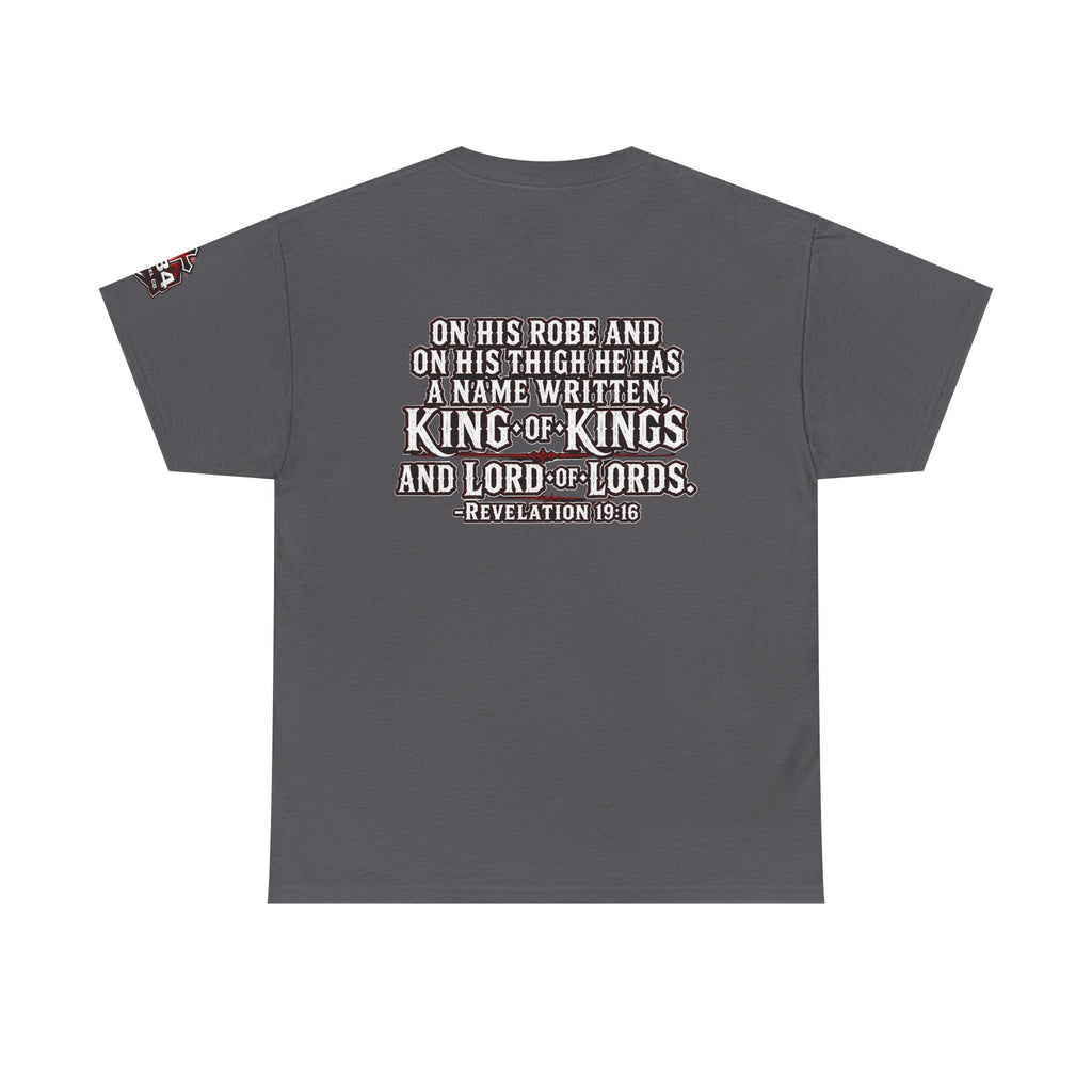 "Christ Is King" Christian T-Shirt — Faith-Based Bible Verse Tee