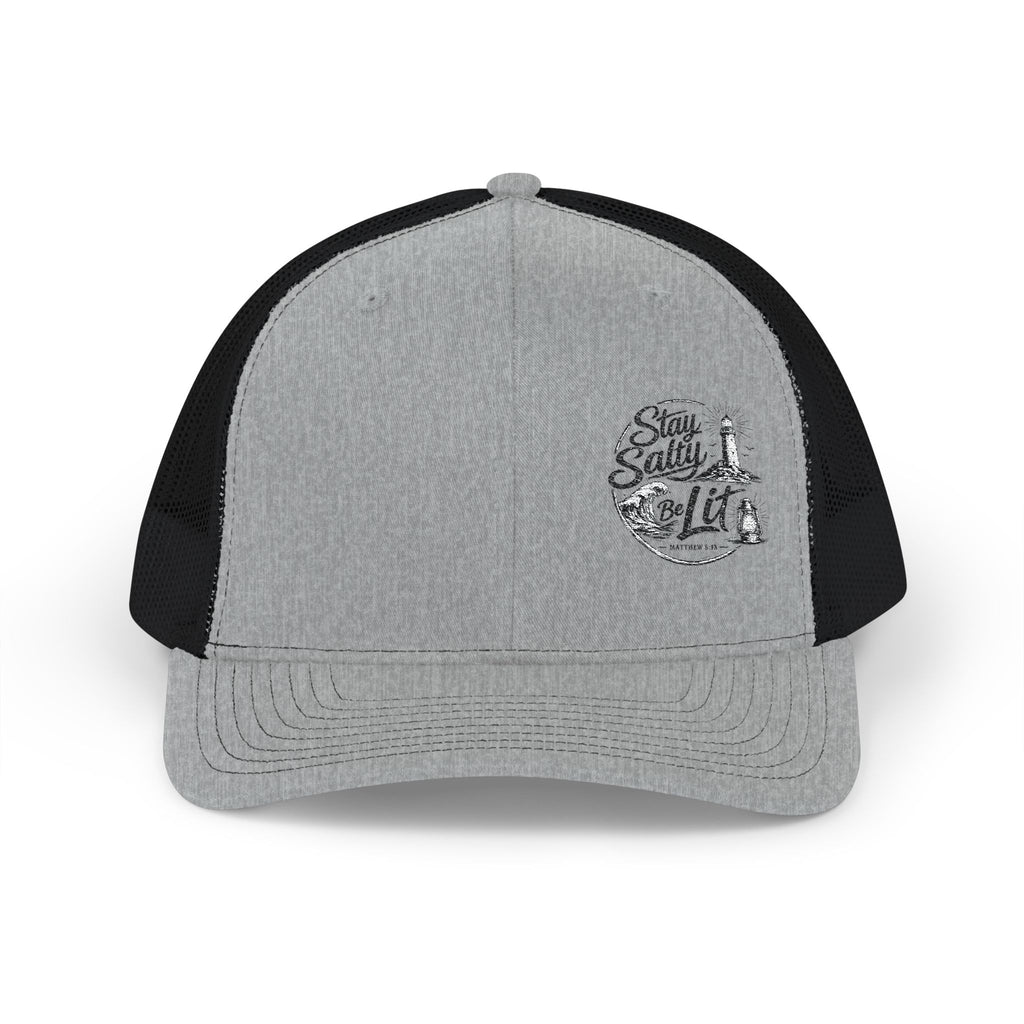 Matthew 5:13-16 "Stay Salty, Be Lit" Snapback Cap