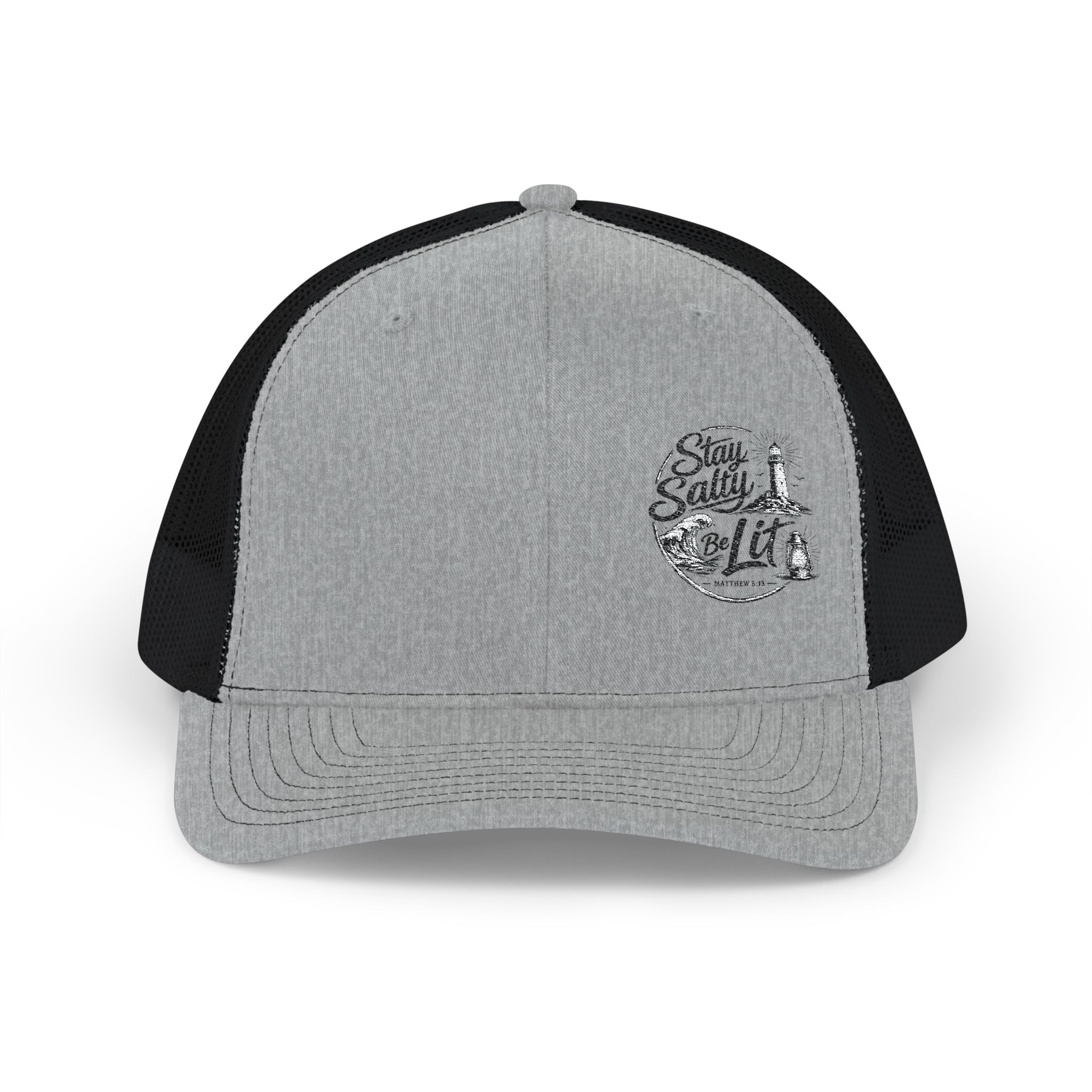 Matthew 5:13-16 "Stay Salty, Be Lit" Snapback Cap