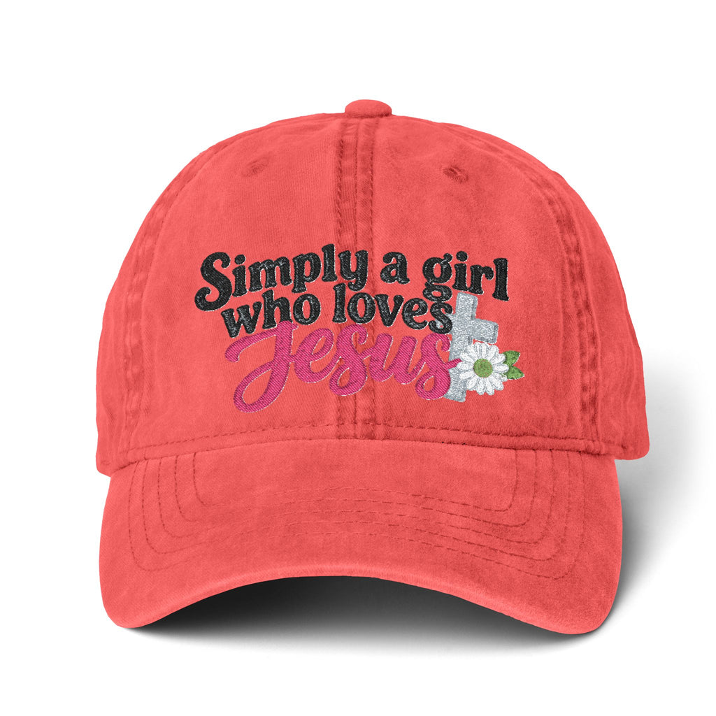 Simply a Girl Who Loves Jesus – Cassie Infinity Cap