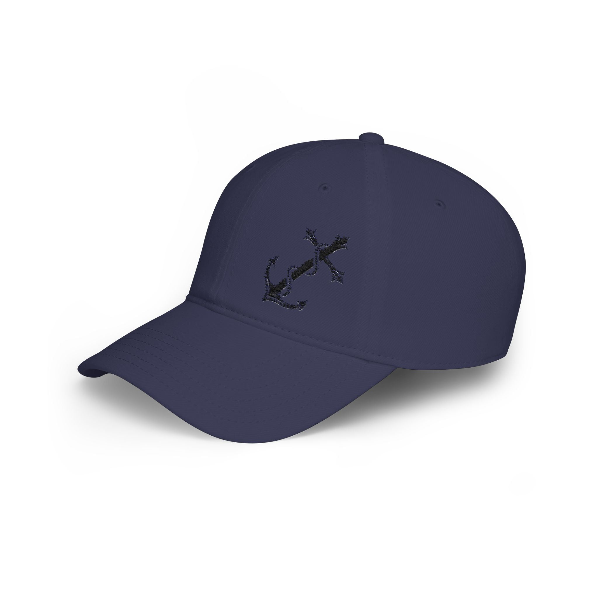 Jesus Is My Anchor Cap — Cross & Anchor Low Profile Baseball Hat