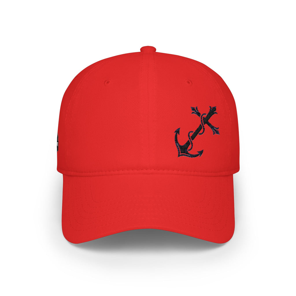 Jesus Is My Anchor Cap — Cross & Anchor Low Profile Baseball Hat