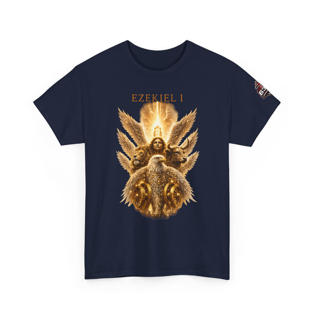 Ezekiel 1 Angel Tee — Bold Biblical Vision Graphic T-Shirt