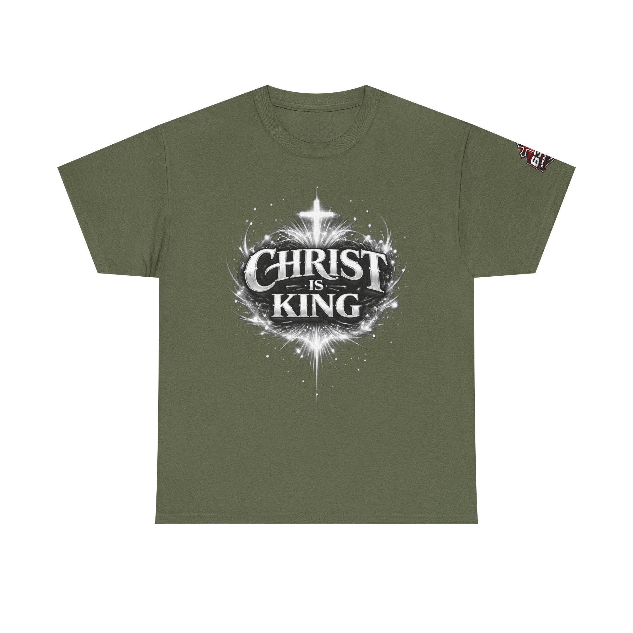 "Christ Is King" Christian T-Shirt — Faith-Based Bible Verse Tee