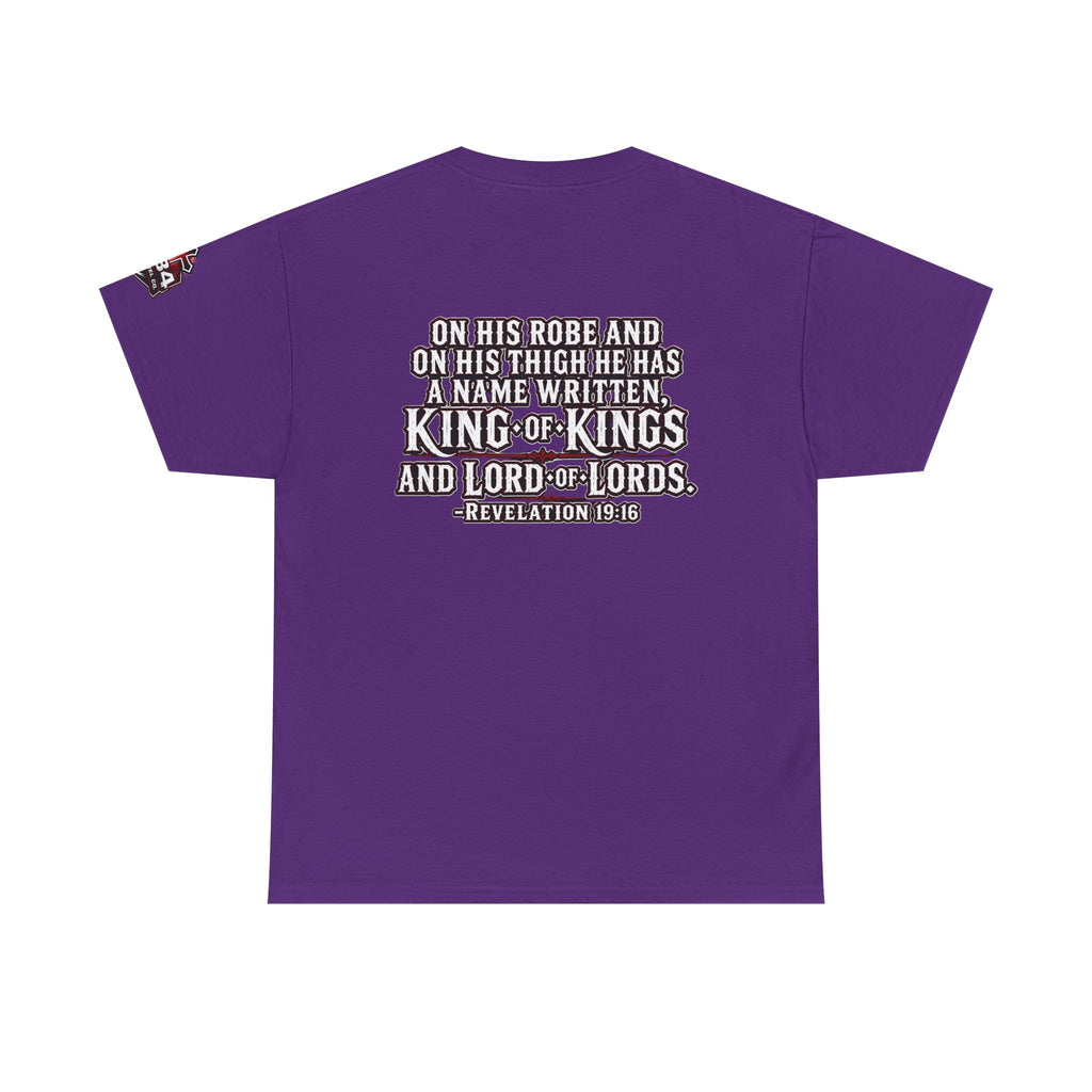 "Christ Is King" Christian T-Shirt — Faith-Based Bible Verse Tee