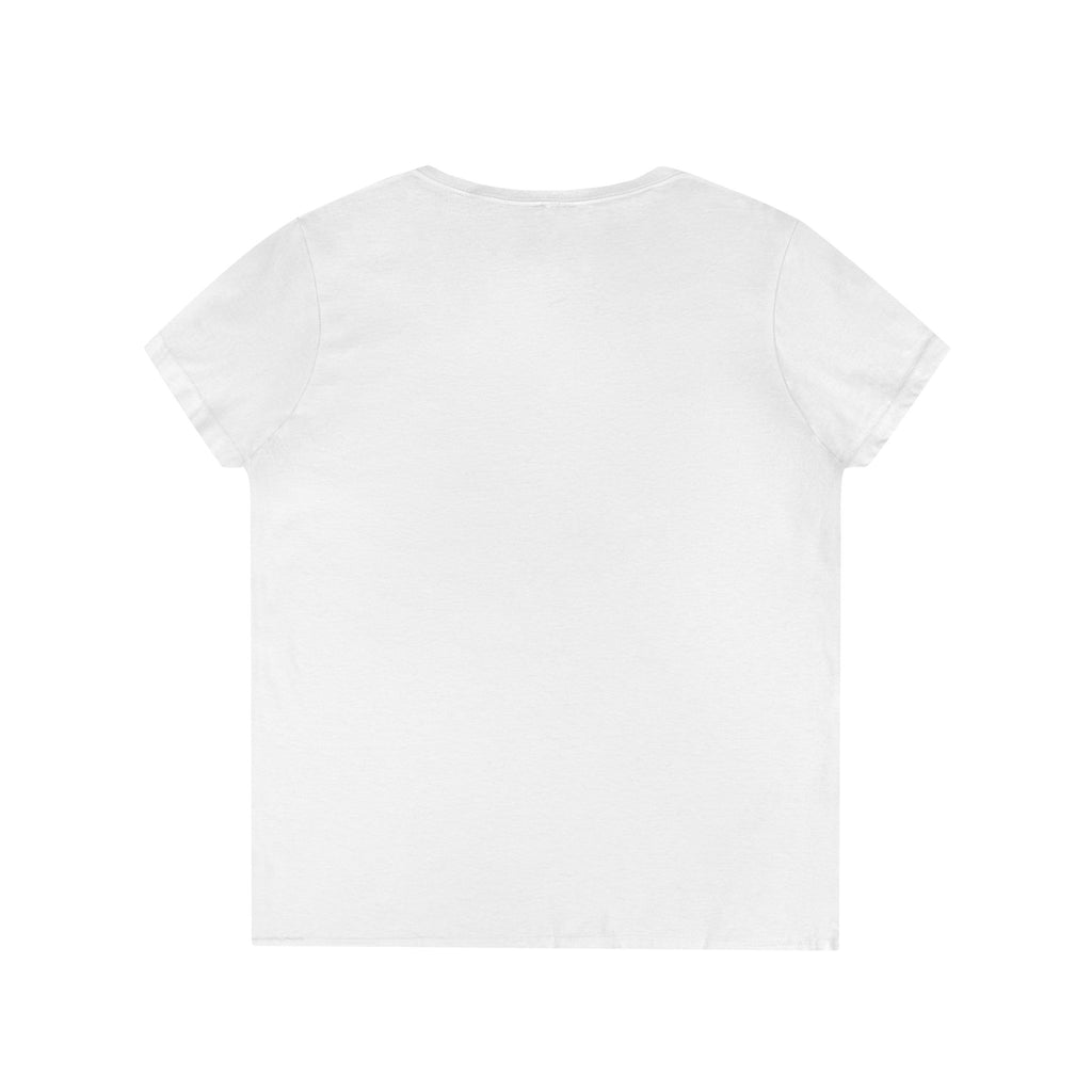 Be Still and Know Floral V-Neck T-Shirt