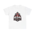 634 Apparel Co. Logo T-Shirt — Cross Shield Graphic Tee