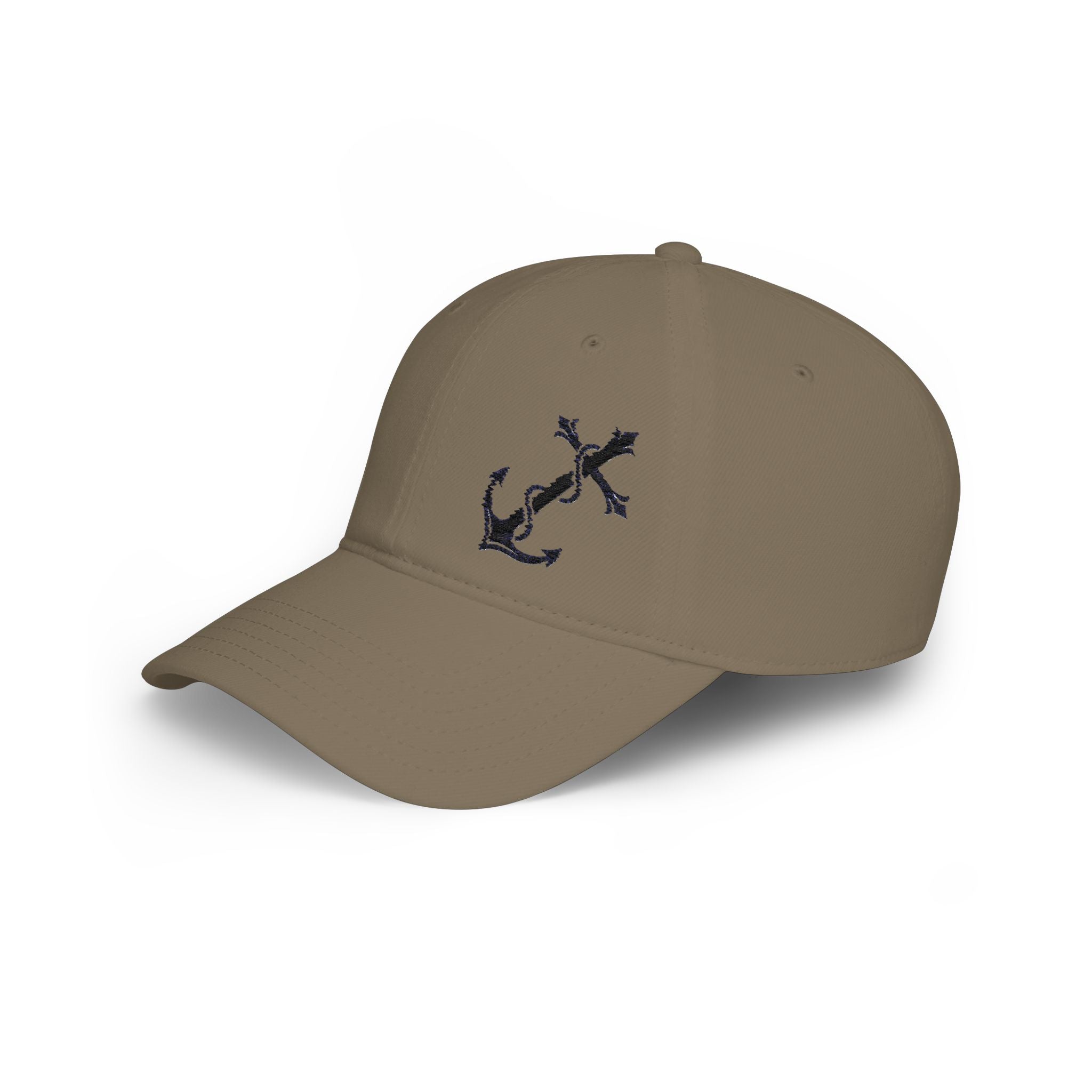 Jesus Is My Anchor Cap — Cross & Anchor Low Profile Baseball Hat