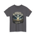 Moses Parting the Red Sea Tee — "Embrace Impossibilities" Inspirational Christian T‑Shirt