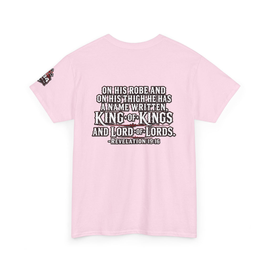 "Christ Is King" Christian T-Shirt — Faith-Based Bible Verse Tee