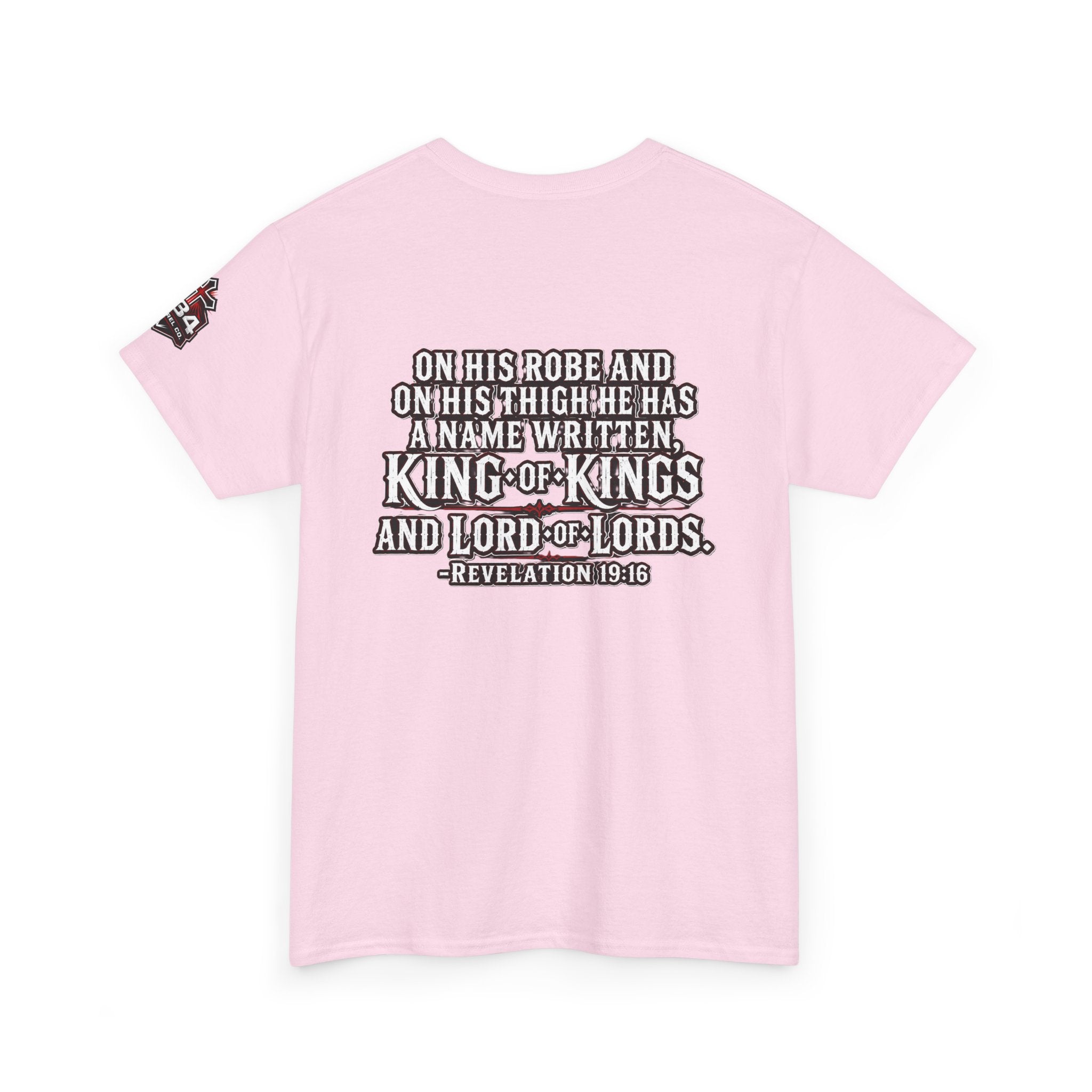 "Christ Is King" Christian T-Shirt — Faith-Based Bible Verse Tee