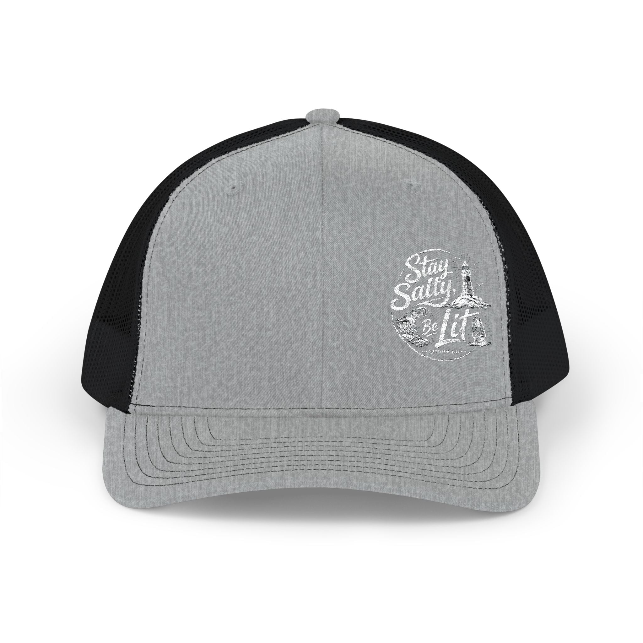 Matthew 5:13-16 "Stay Salty, Be Lit" Snapback Cap