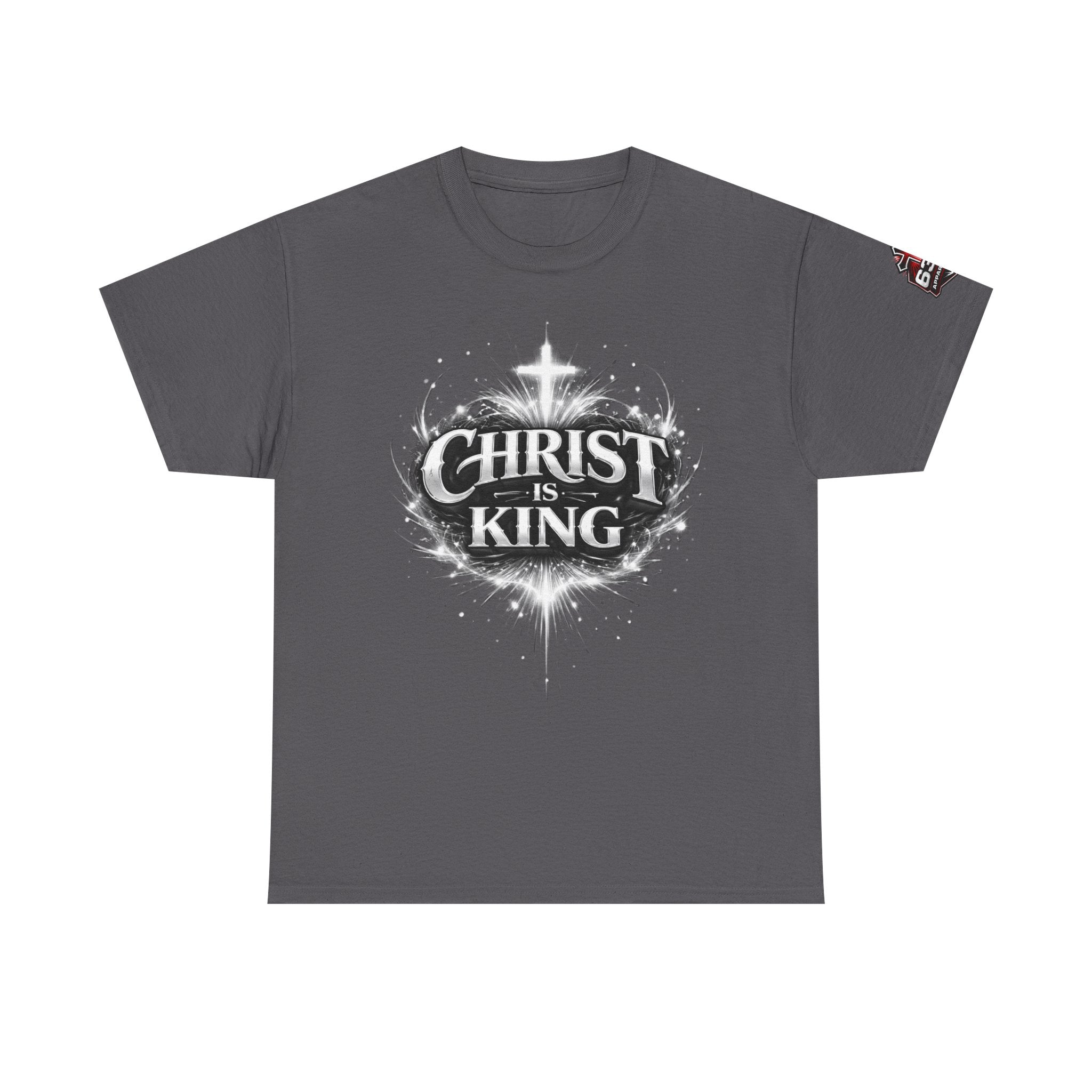 "Christ Is King" Christian T-Shirt — Faith-Based Bible Verse Tee