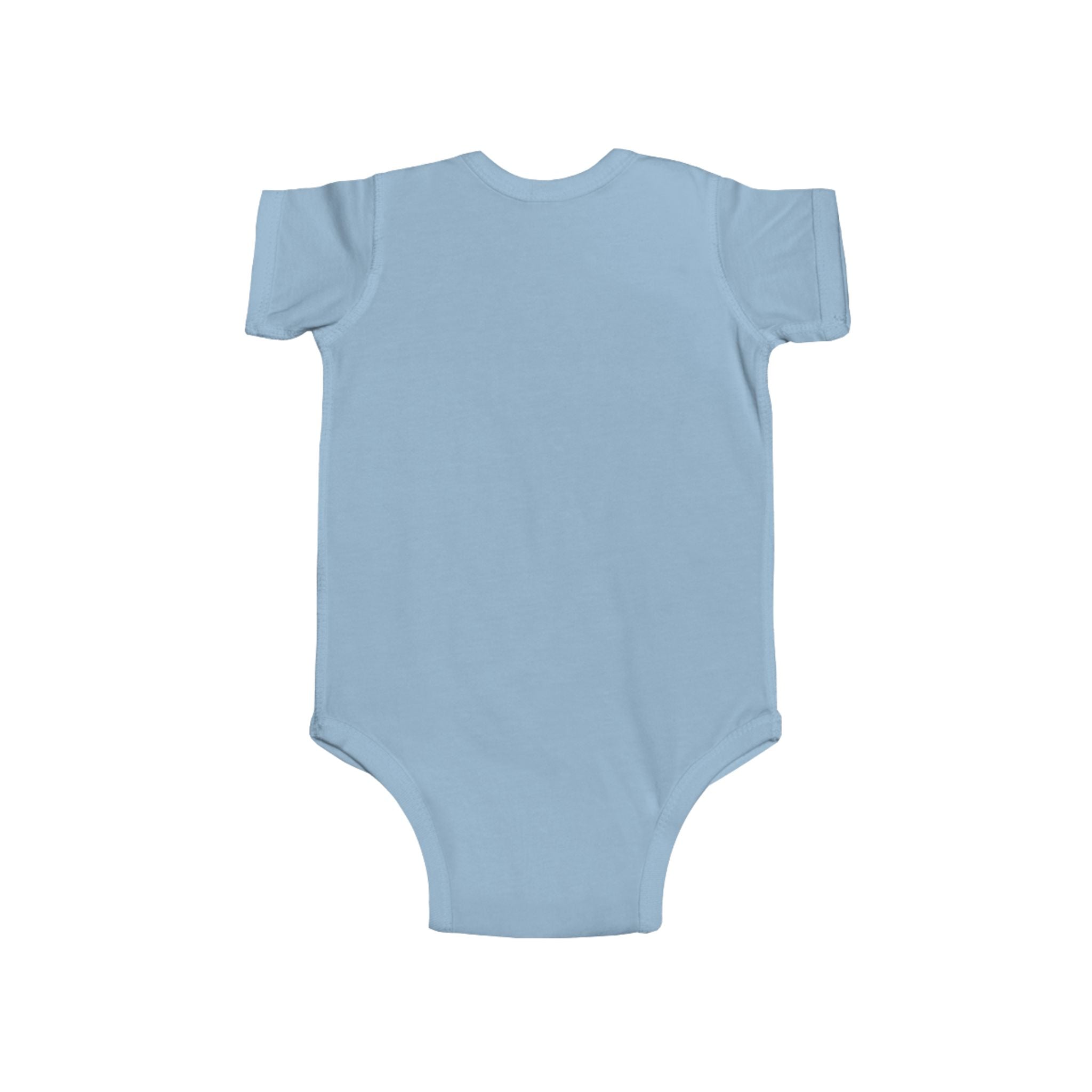 Infant Bodysuit — "Trust God Today" Pink Cross Baby Onesie