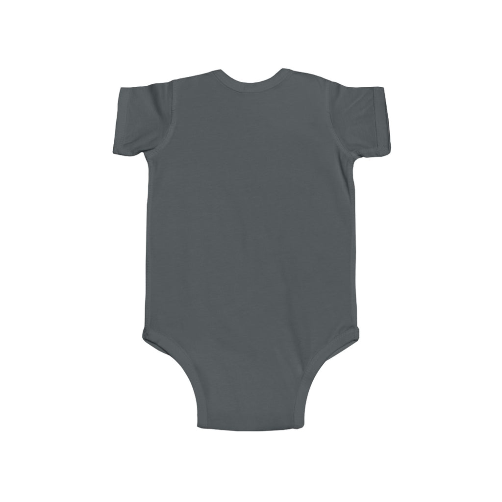 Infant Bodysuit — "Trust God Today" Pink Cross Baby Onesie