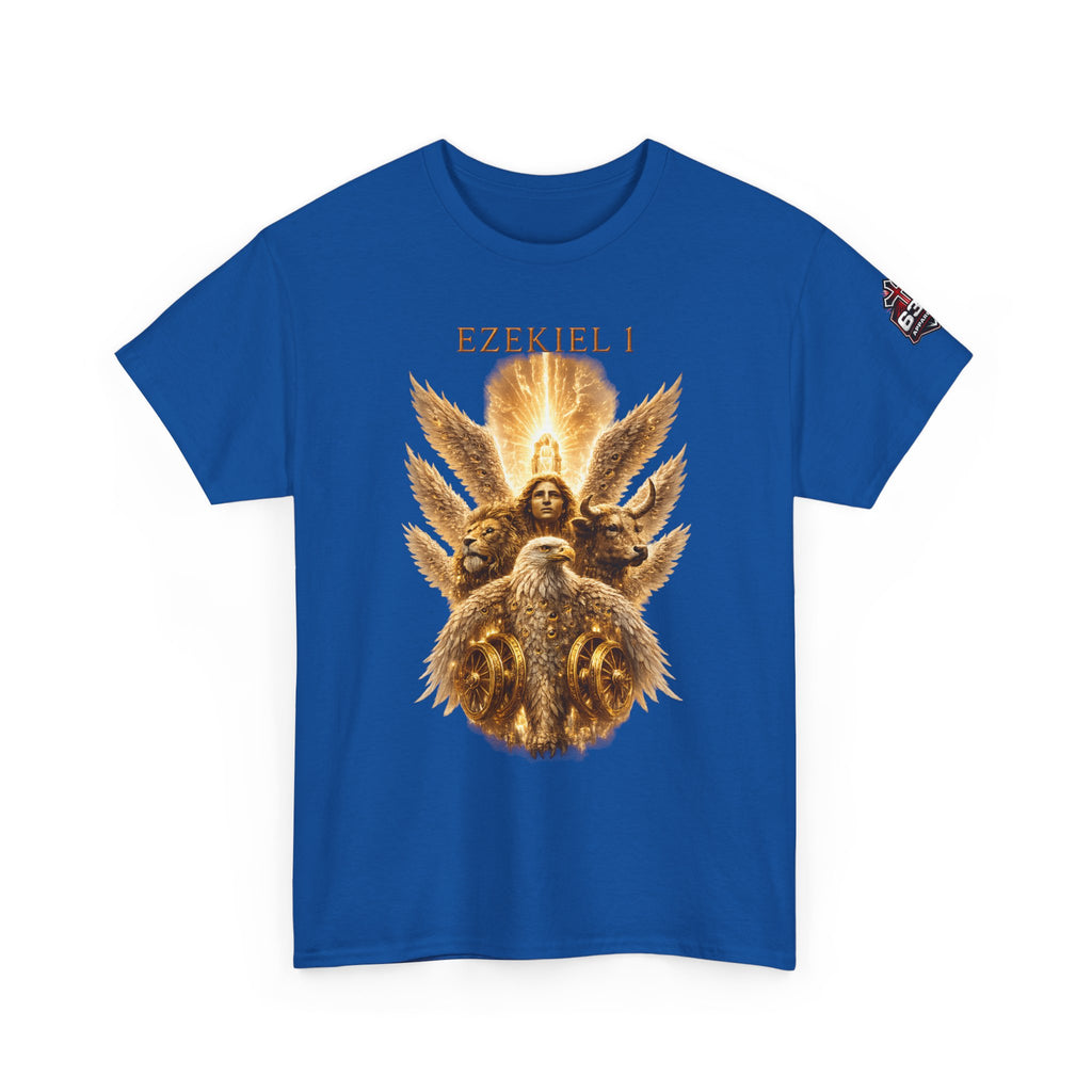 Ezekiel 1 Angel Tee — Bold Biblical Vision Graphic T-Shirt