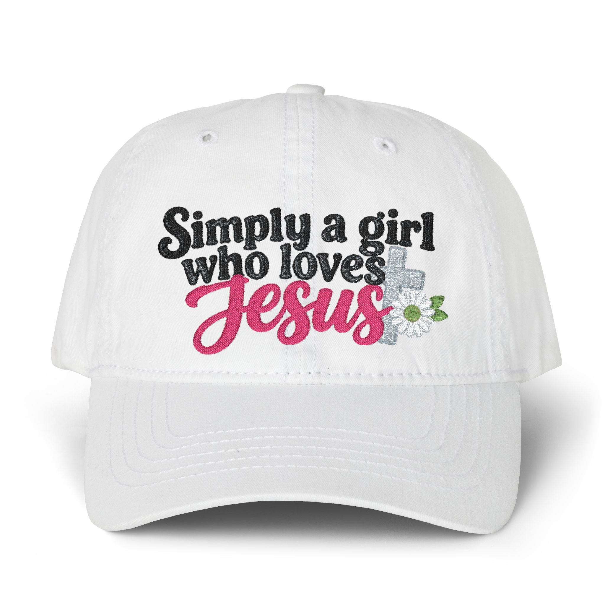 Simply a Girl Who Loves Jesus – Cassie Infinity Cap