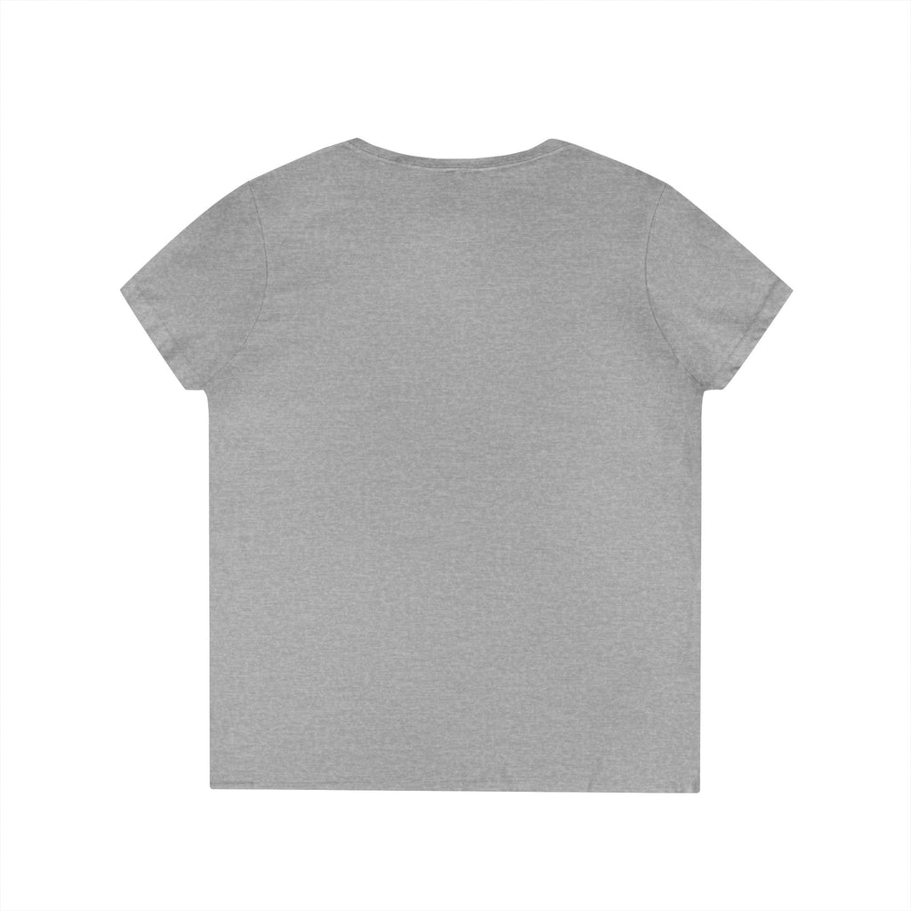 Be Still and Know Floral V-Neck T-Shirt