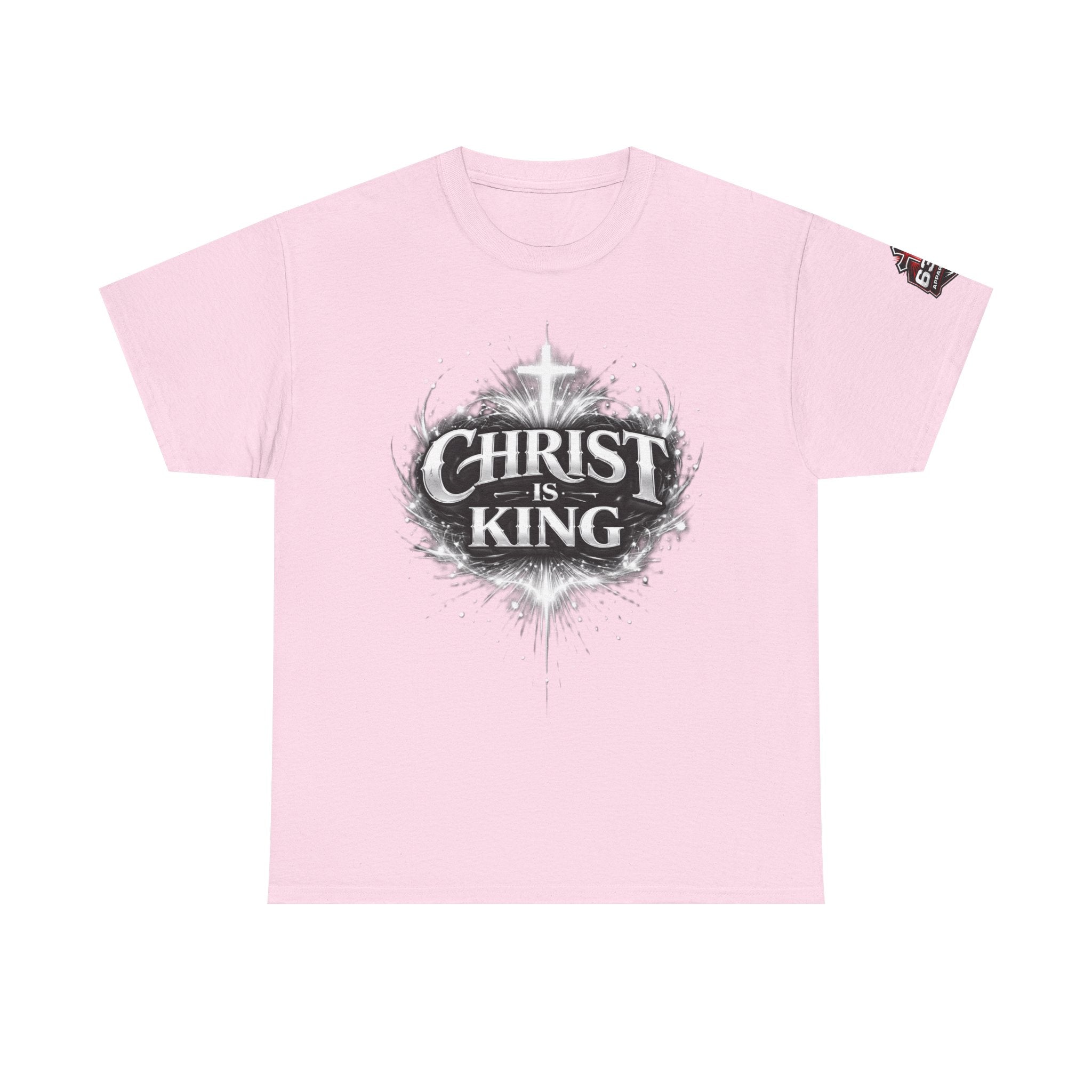 "Christ Is King" Christian T-Shirt — Faith-Based Bible Verse Tee