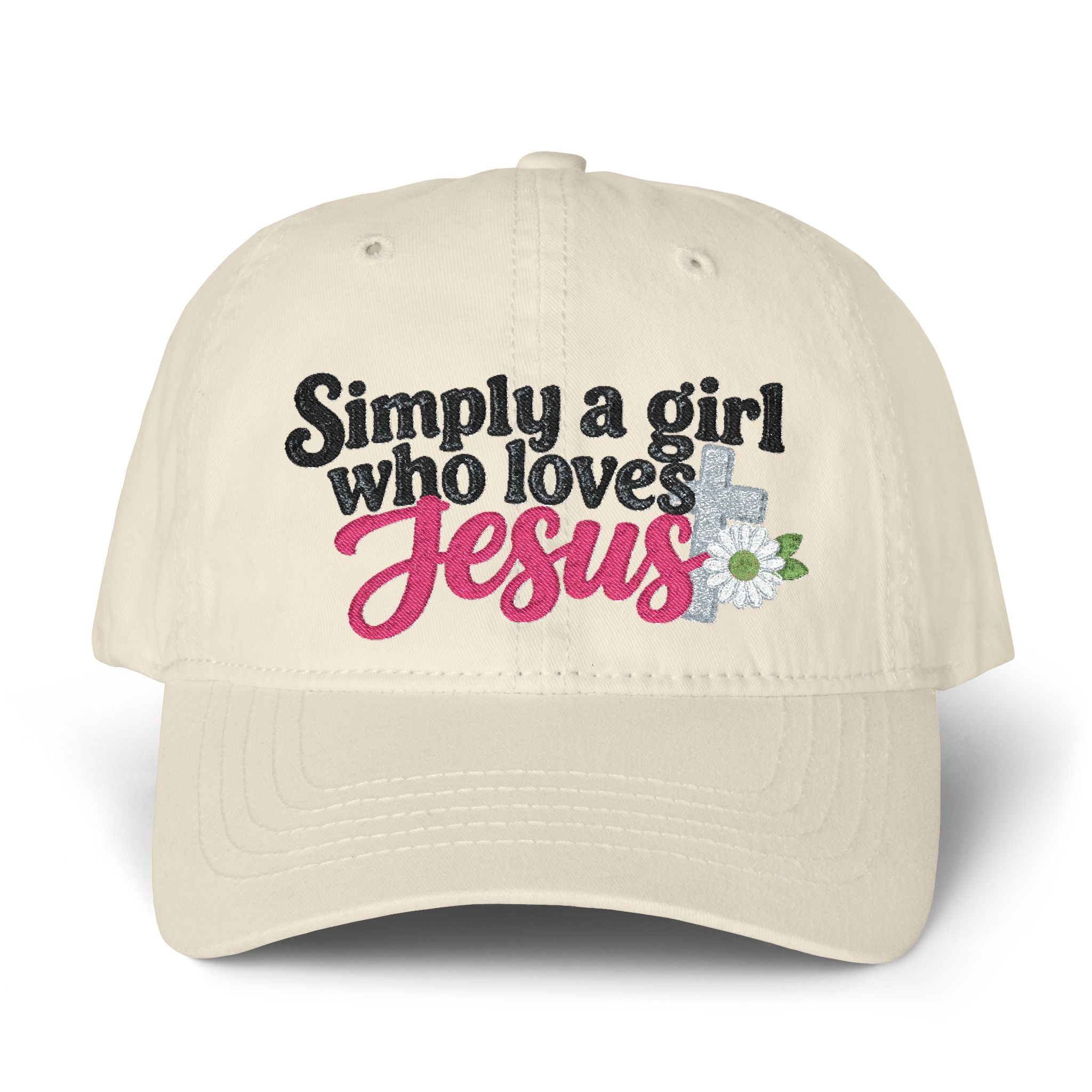 Simply a Girl Who Loves Jesus – Cassie Infinity Cap