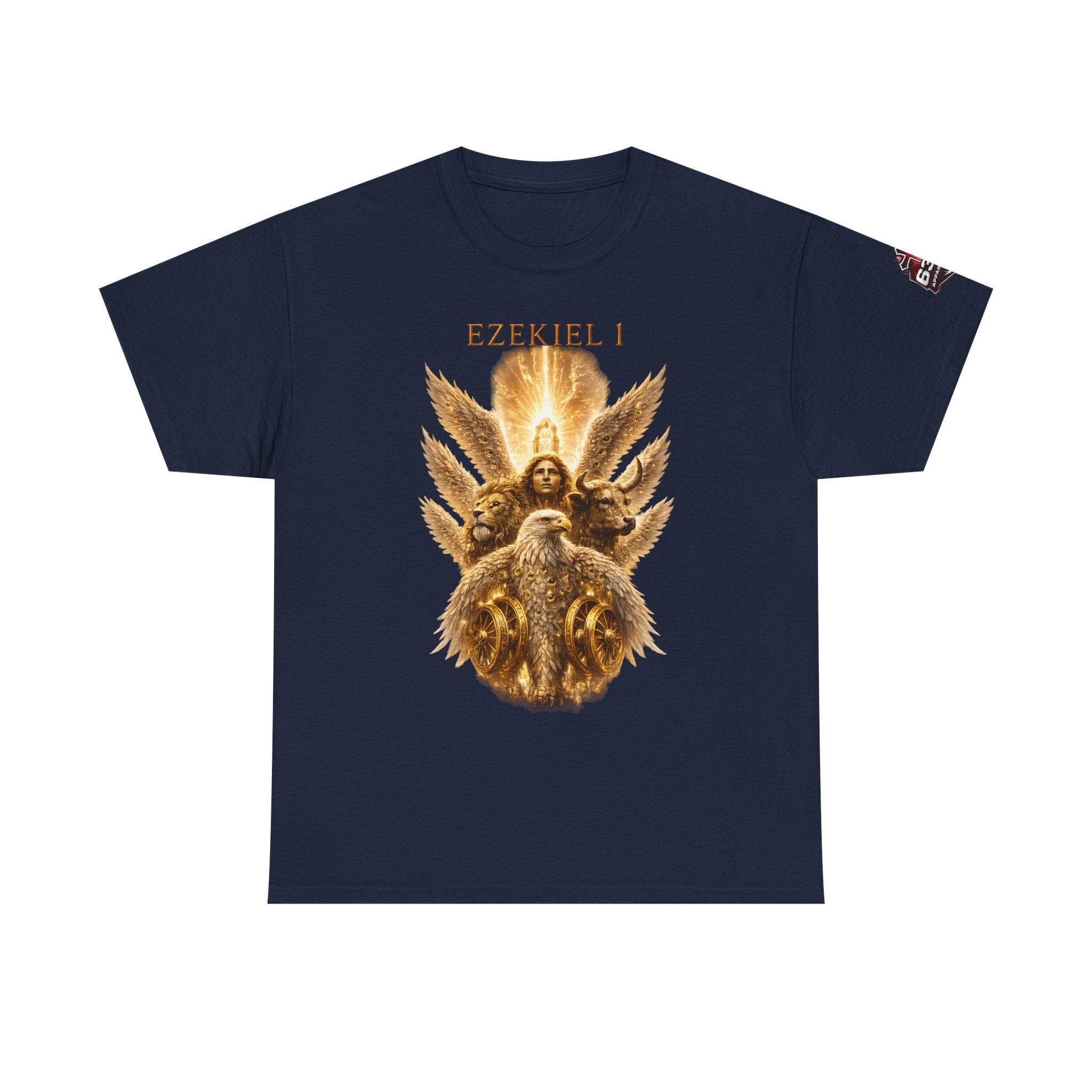 Ezekiel 1 Angel Tee — Bold Biblical Vision Graphic T-Shirt