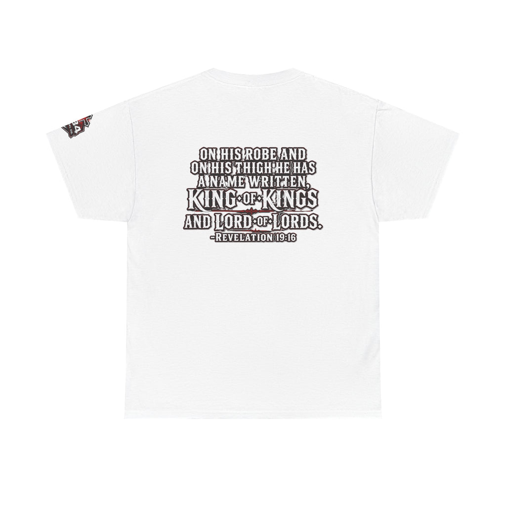 "Christ Is King" Christian T-Shirt — Faith-Based Bible Verse Tee