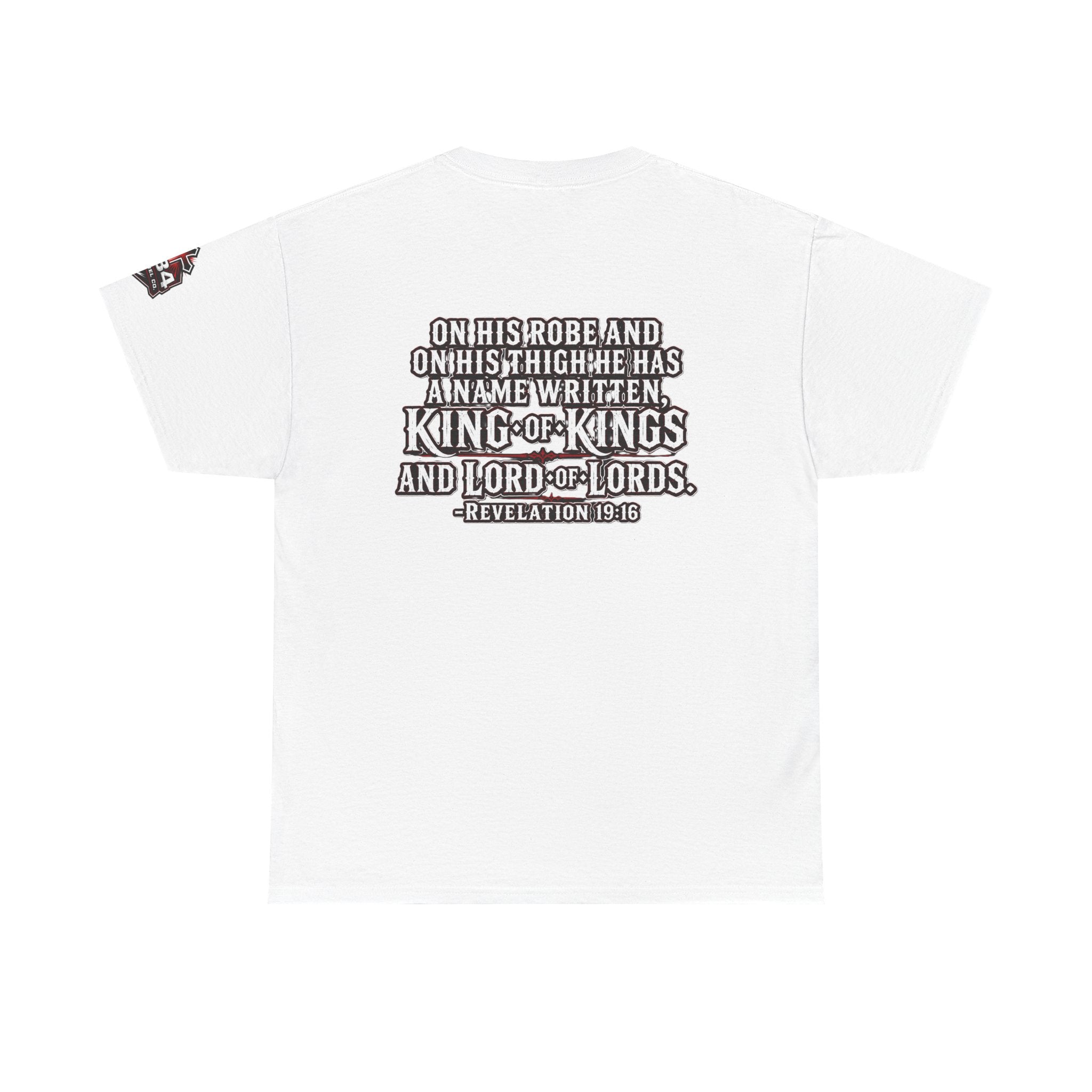 "Christ Is King" Christian T-Shirt — Faith-Based Bible Verse Tee