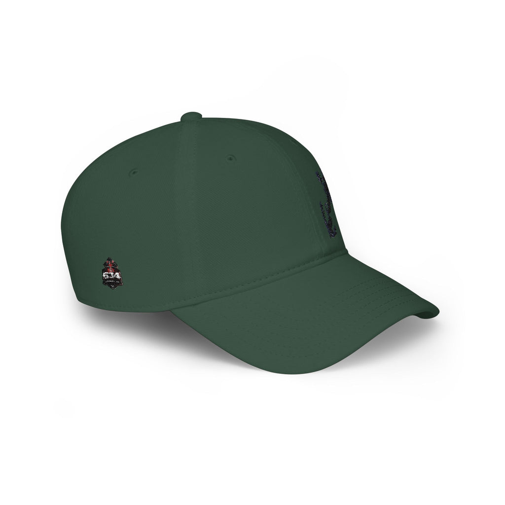 Jesus Is My Anchor Cap — Cross & Anchor Low Profile Baseball Hat