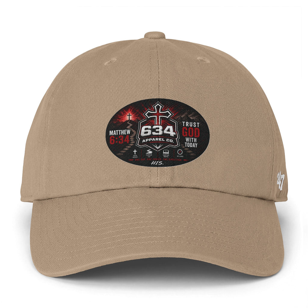 Trust God with Today— 634 Apparel Matthew 6:34 Cap