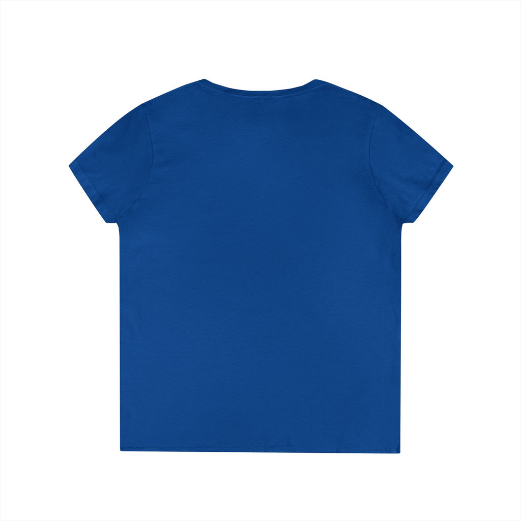Be Still and Know Floral V-Neck T-Shirt