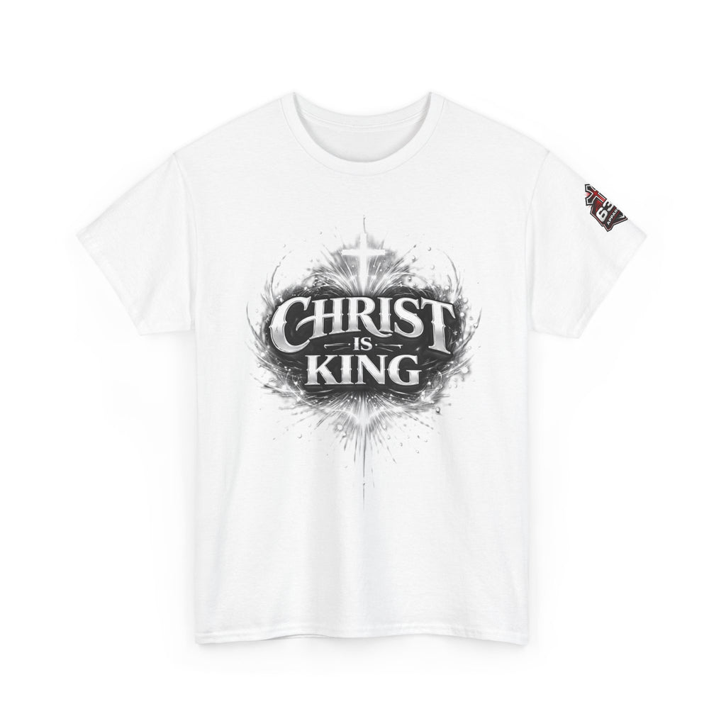 "Christ Is King" Christian T-Shirt — Faith-Based Bible Verse Tee