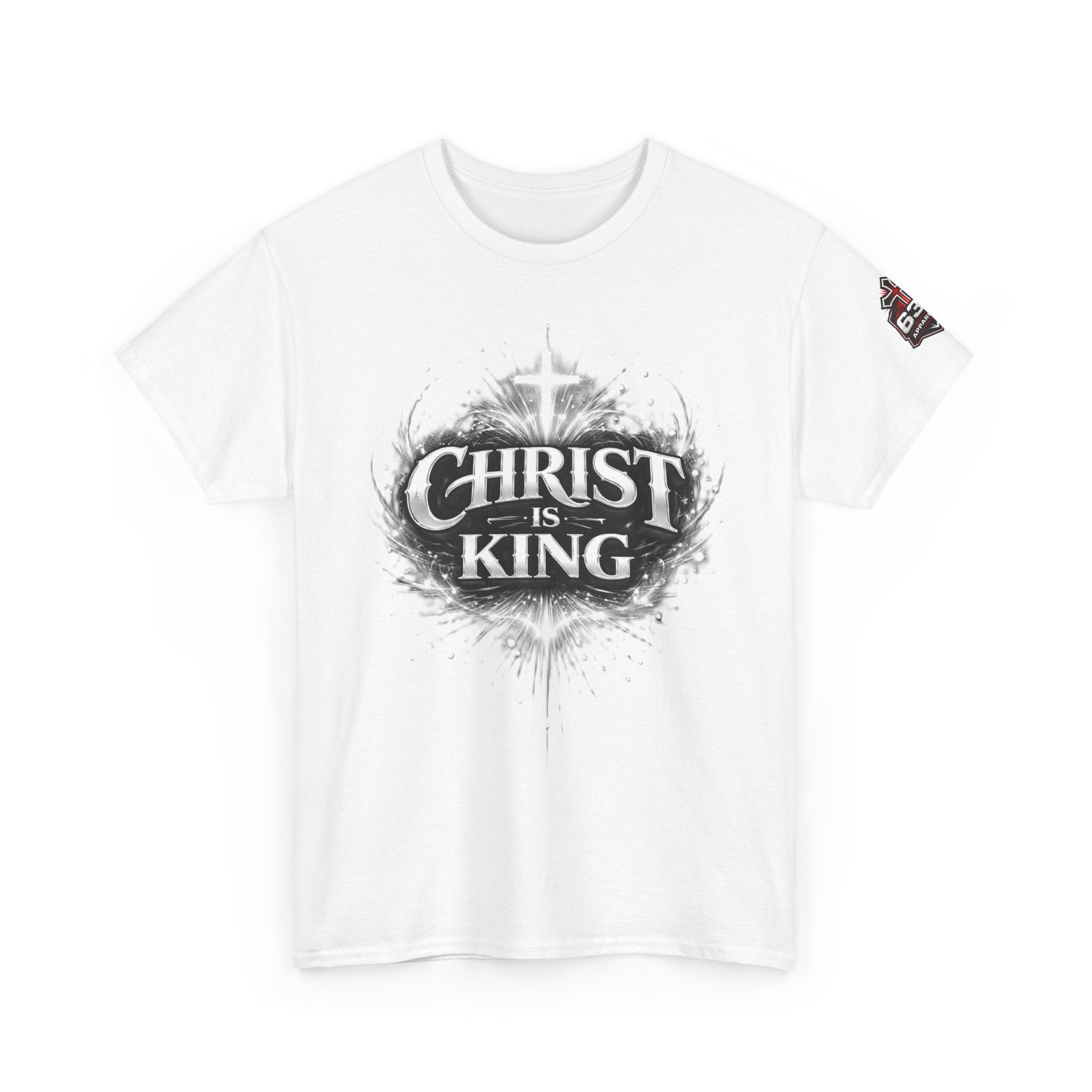 "Christ Is King" Christian T-Shirt — Faith-Based Bible Verse Tee