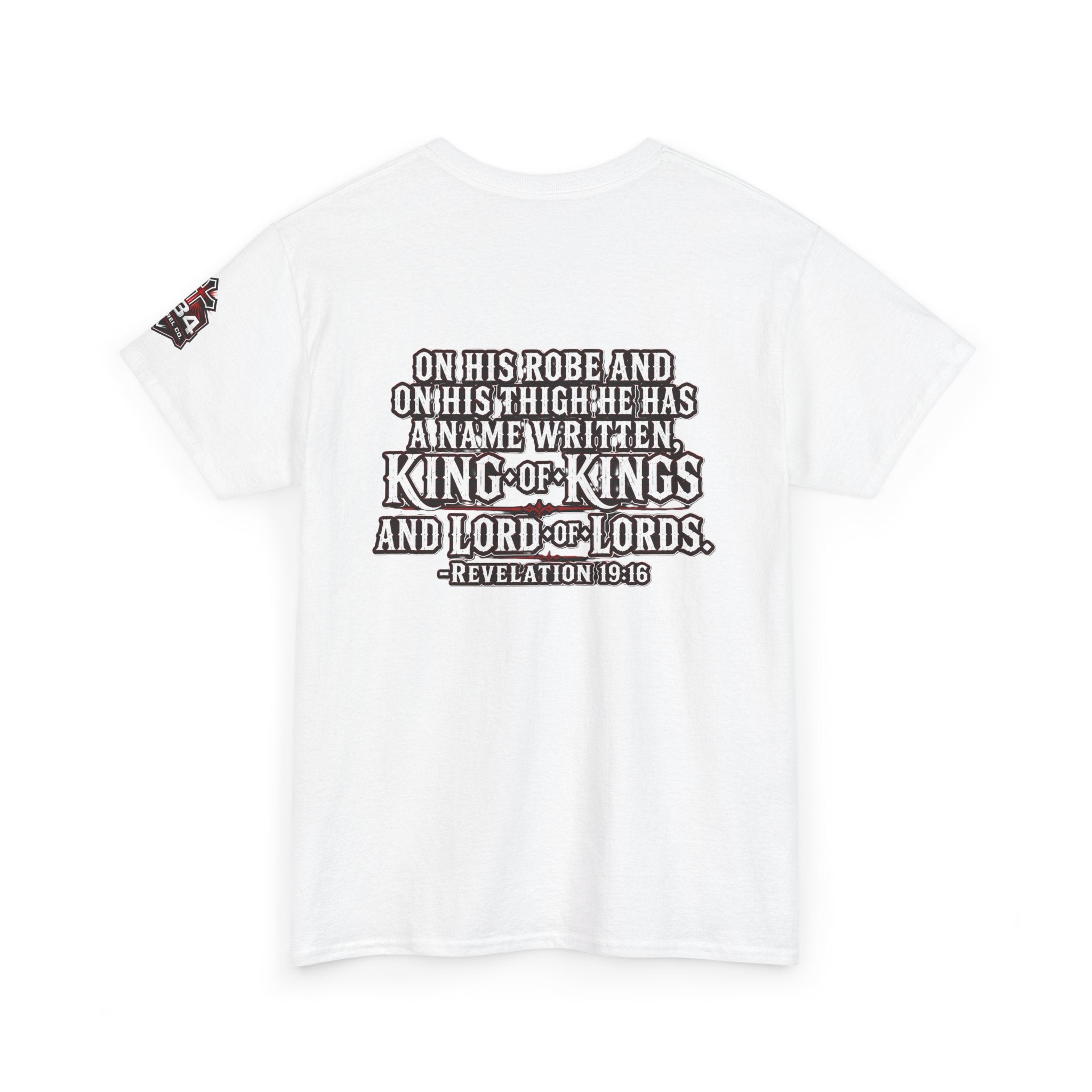 "Christ Is King" Christian T-Shirt — Faith-Based Bible Verse Tee