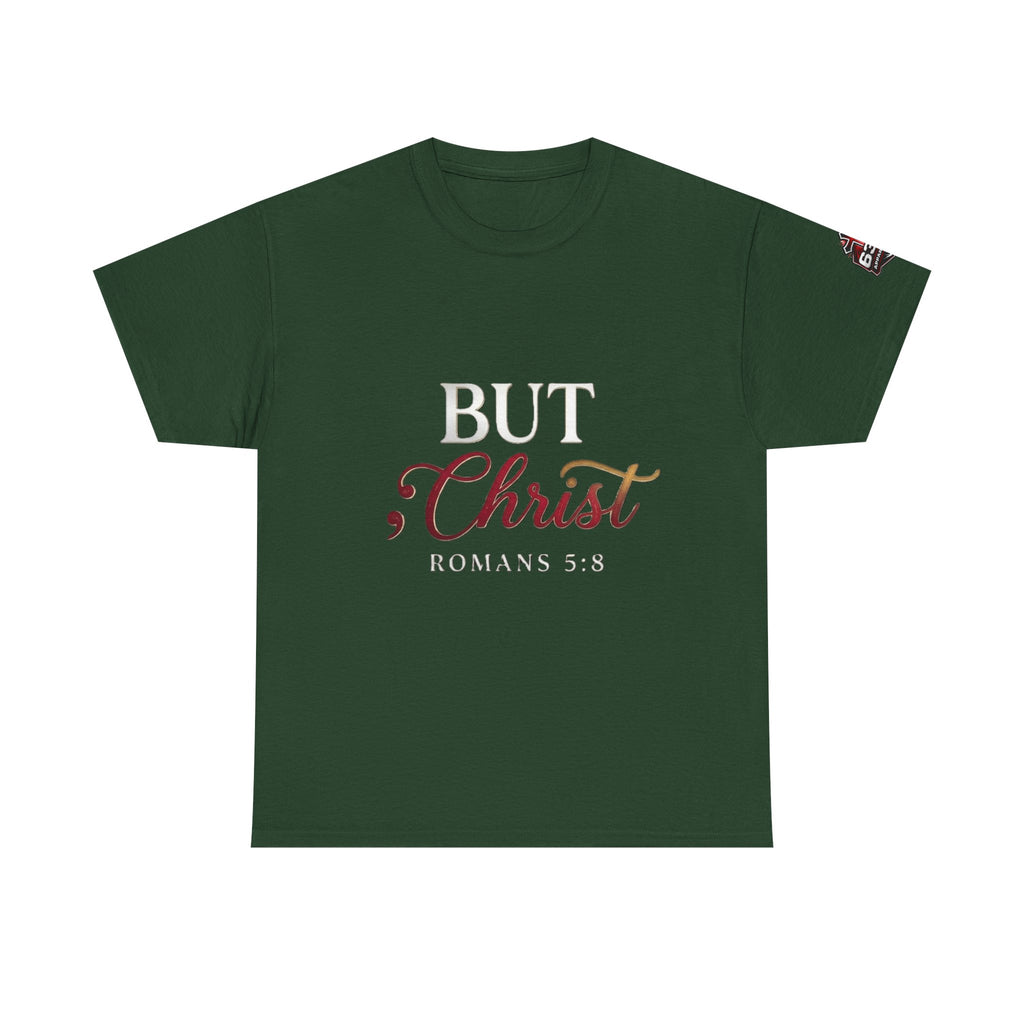 Not Over Yet Christian T-Shirt — 'Your Story Is Not Over Yet Because of Christ'