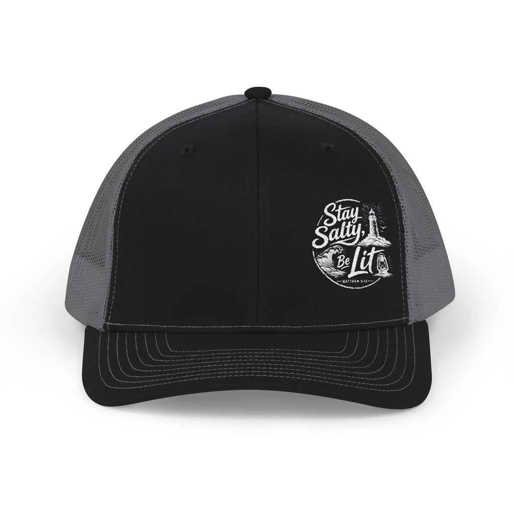Matthew 5:13-16 "Stay Salty, Be Lit" Snapback Cap