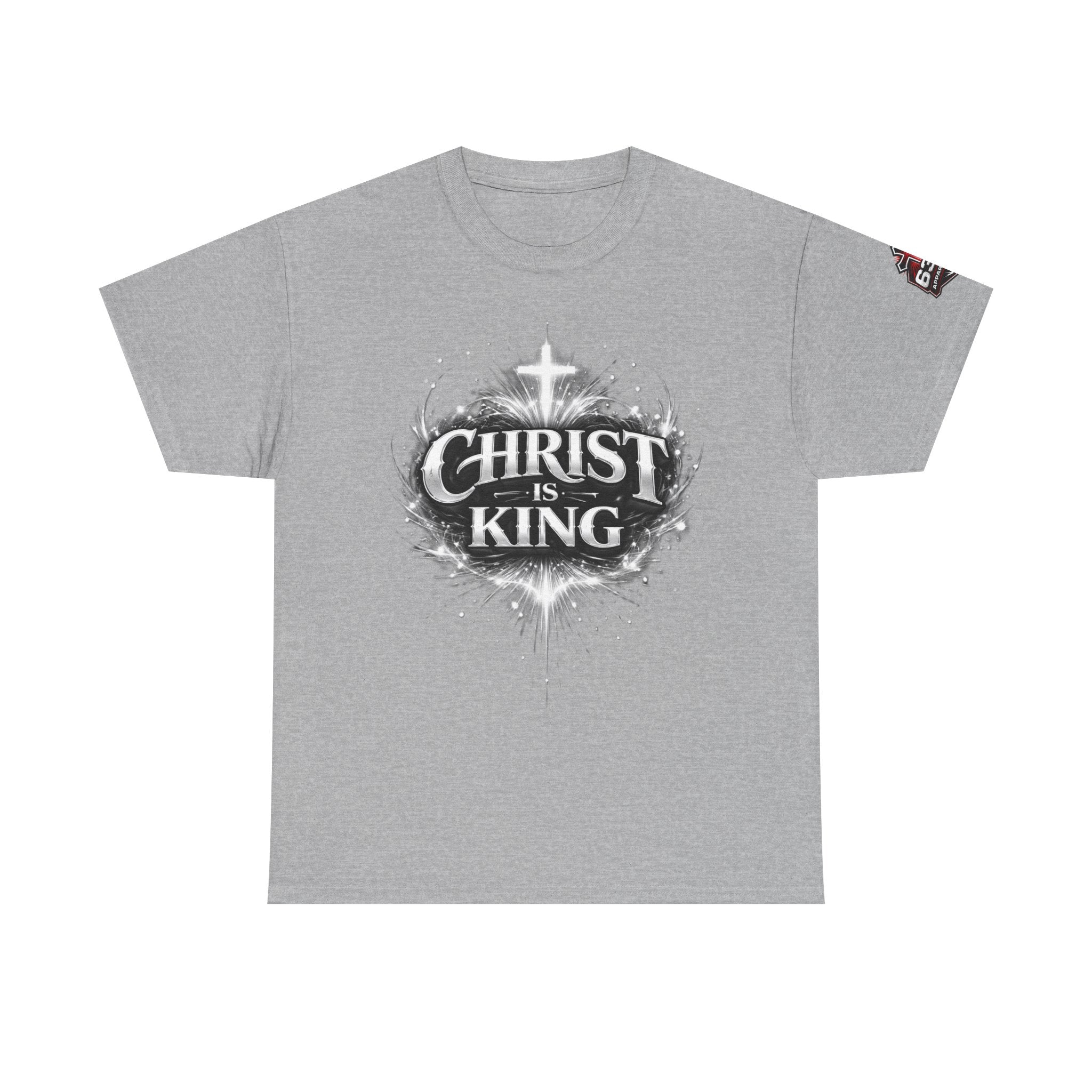 "Christ Is King" Christian T-Shirt — Faith-Based Bible Verse Tee