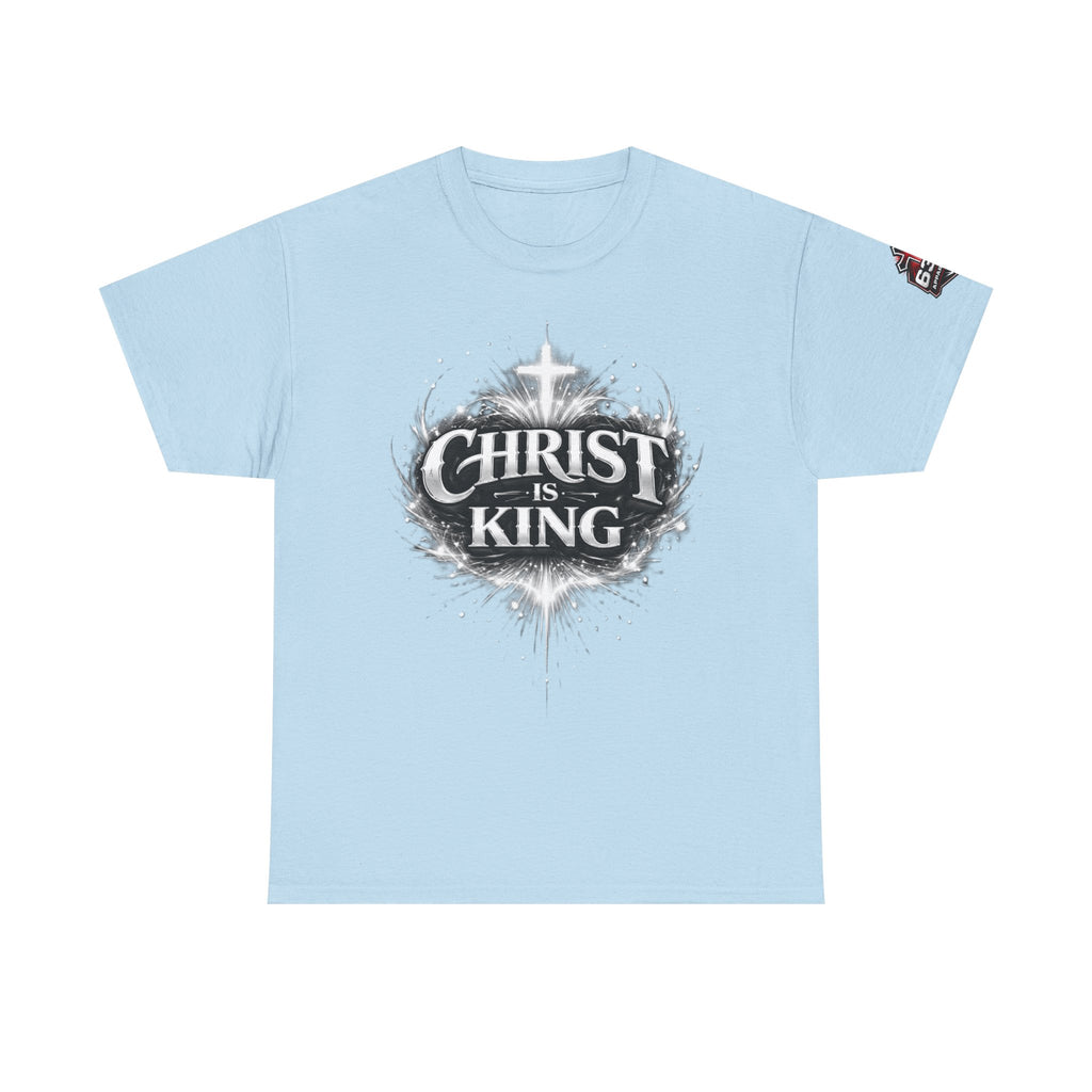 "Christ Is King" Christian T-Shirt — Faith-Based Bible Verse Tee