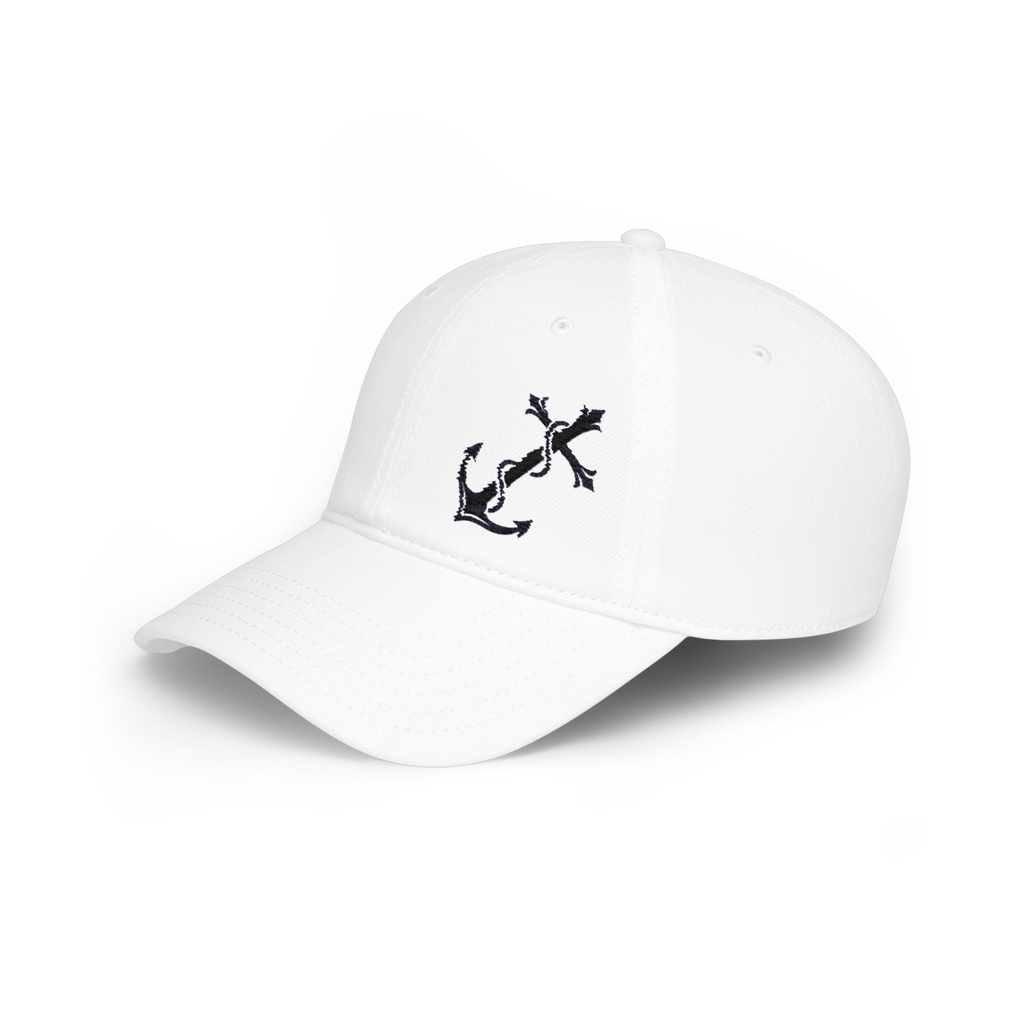 Jesus Is My Anchor Cap — Cross & Anchor Low Profile Baseball Hat