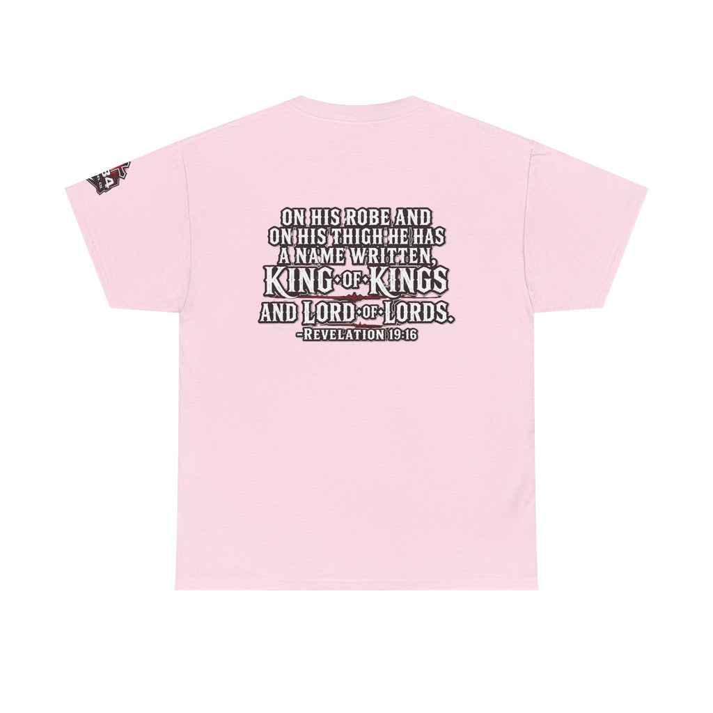 "Christ Is King" Christian T-Shirt — Faith-Based Bible Verse Tee